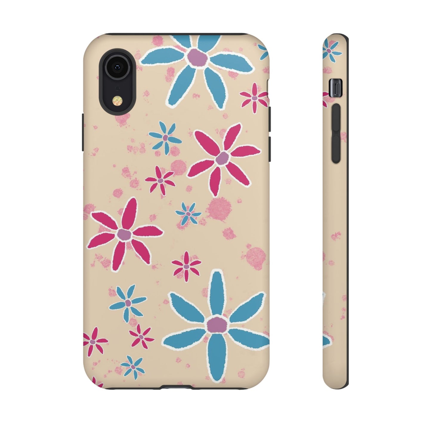 Flower Phone Case Cream