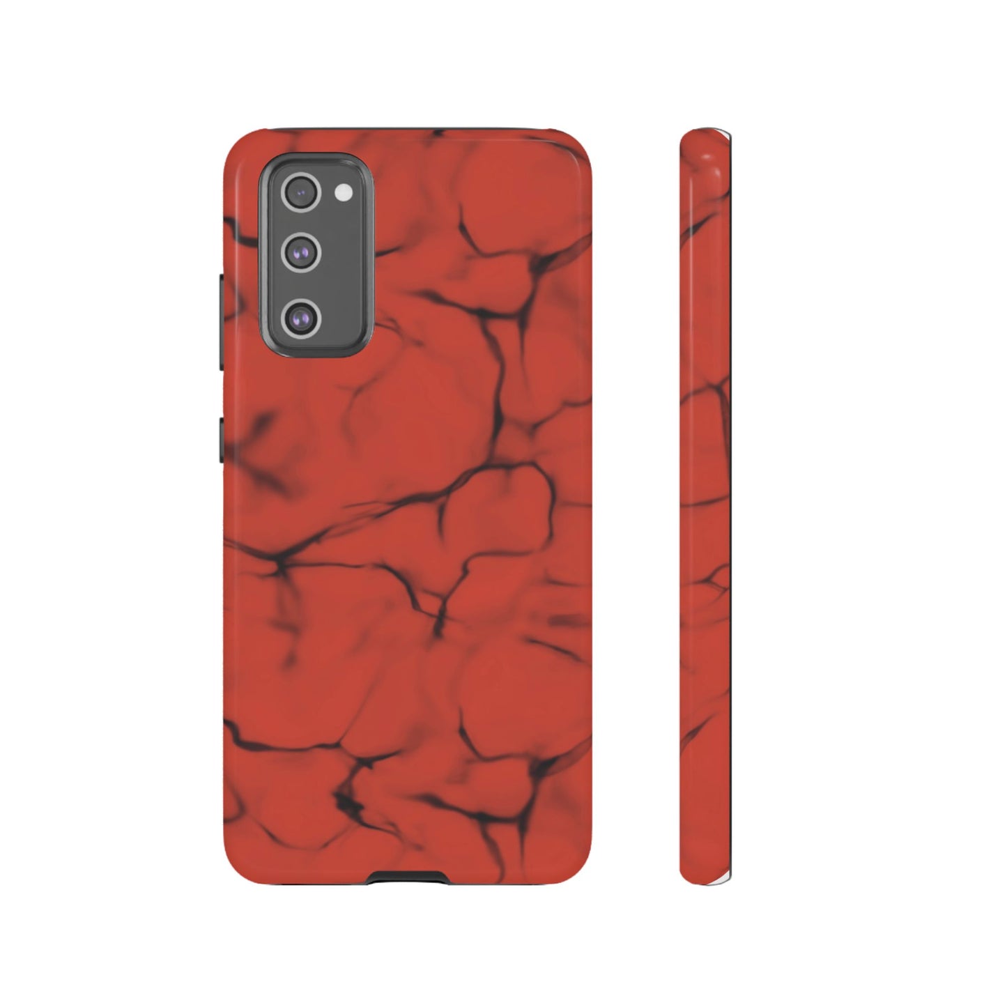 Marble Phone Case Red