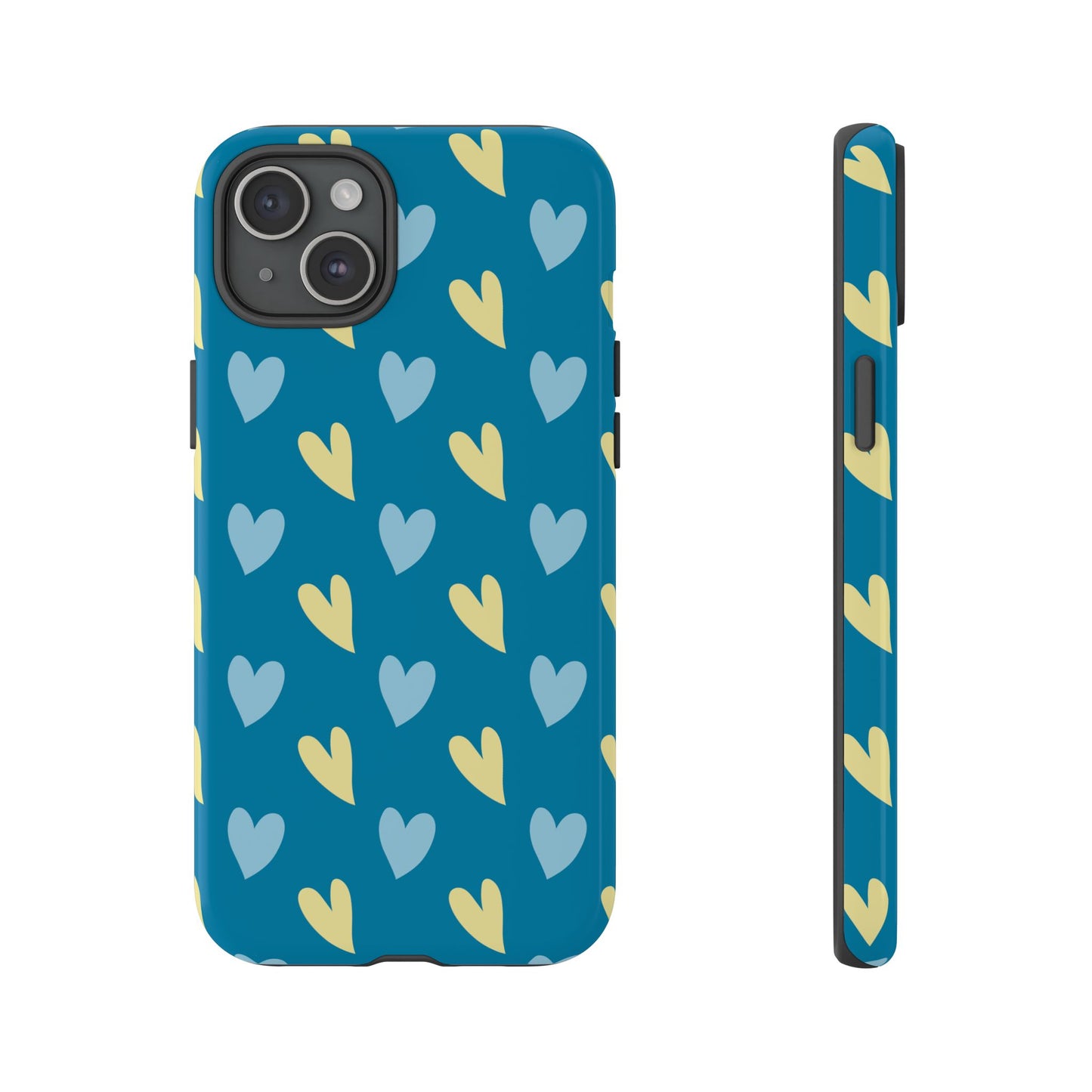 Heart Phone Case Blue