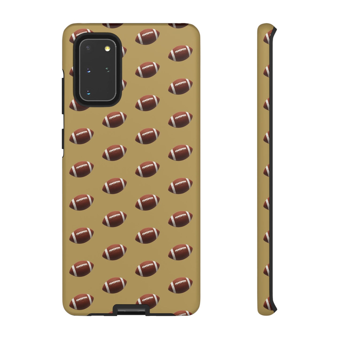 Football Phone Case Gold