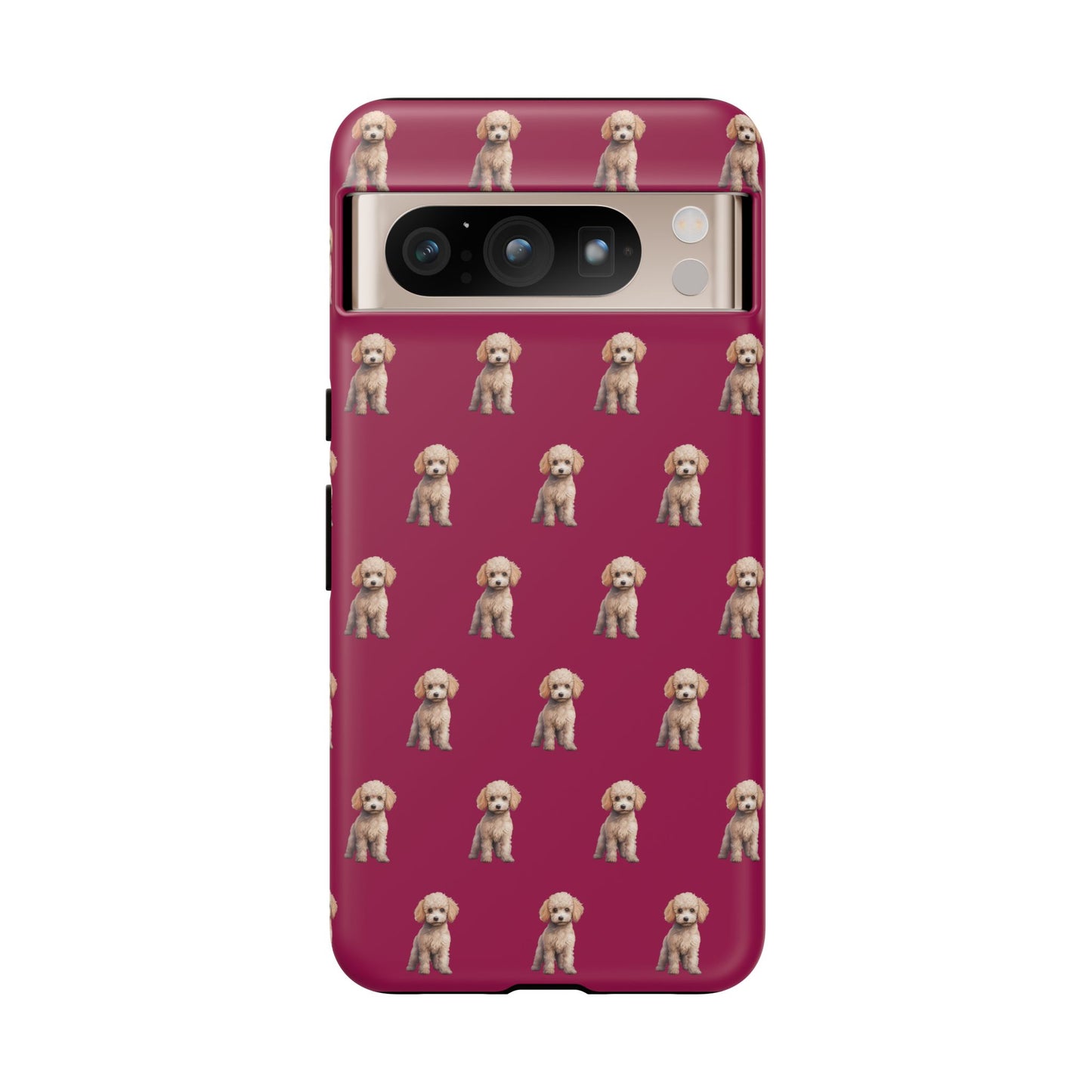 Poodle Phone Case Berry