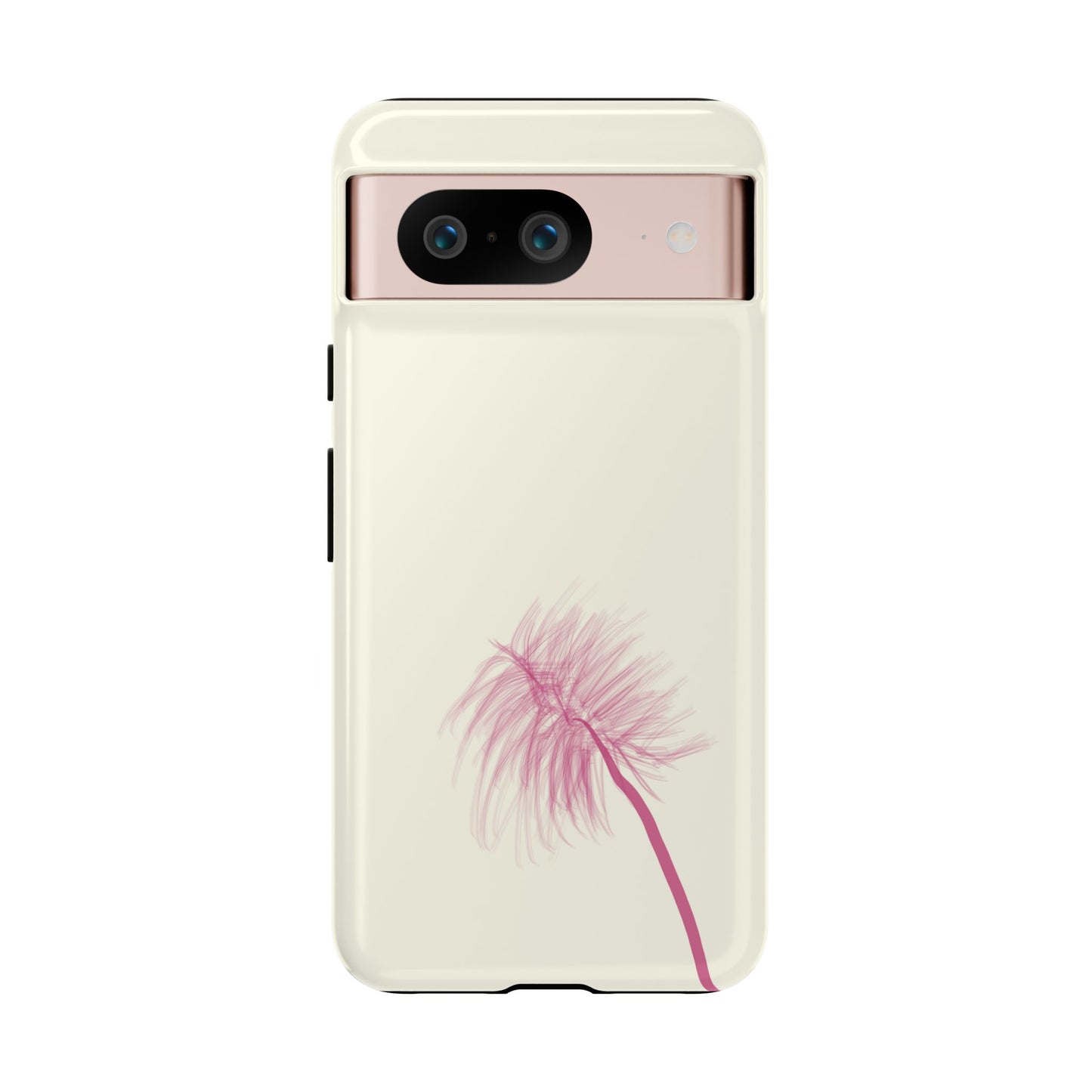 Dandelion Blowball Phone Case Cream