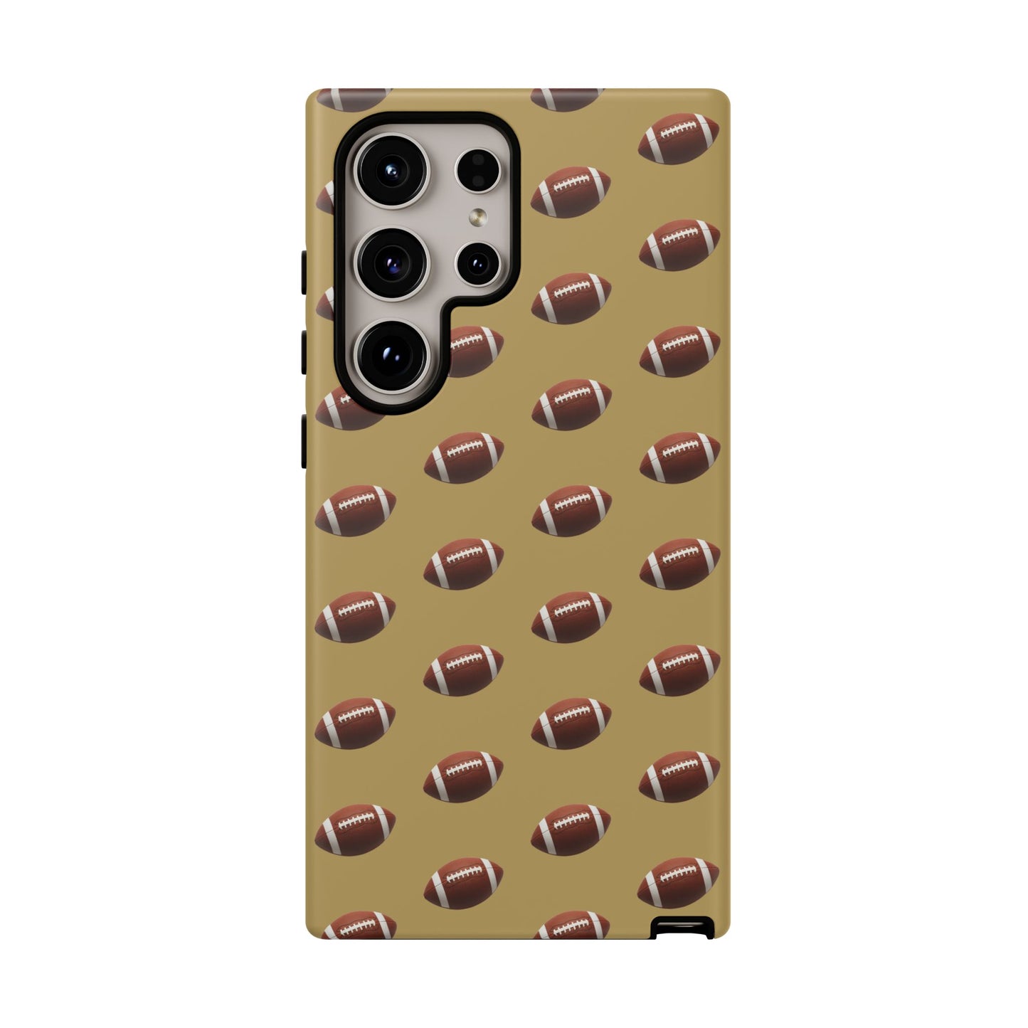 Football Phone Case Gold