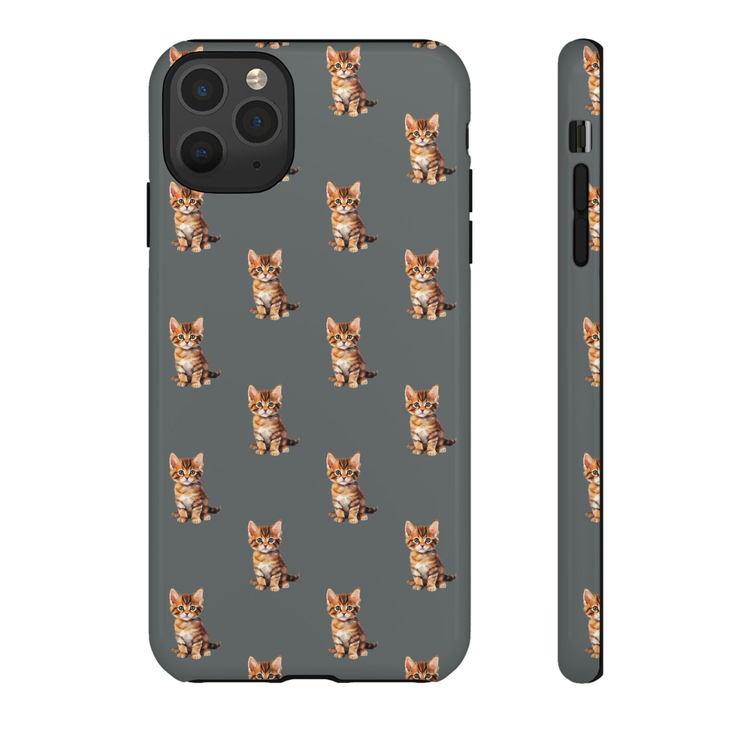 Cat Phone Case Gray