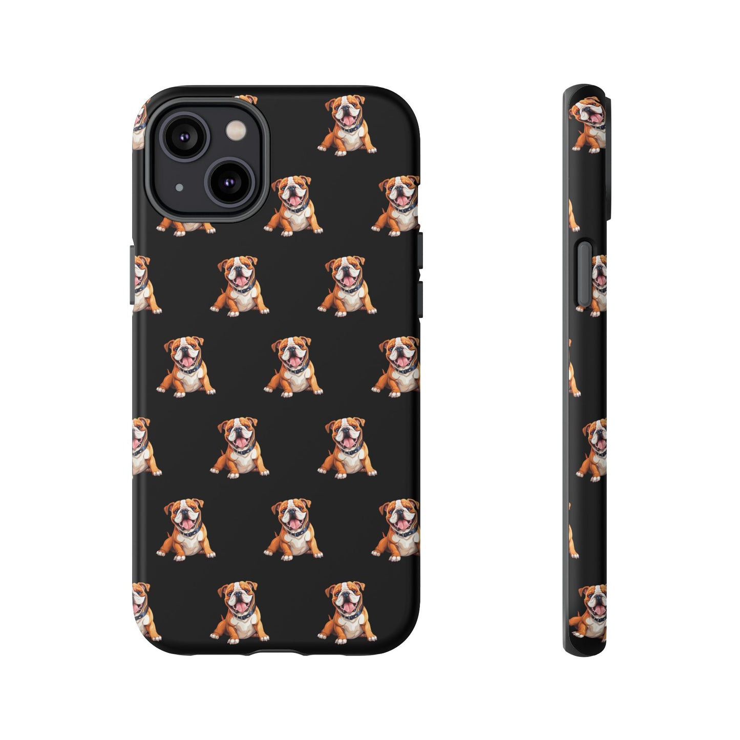 Bulldog Phone Case Black