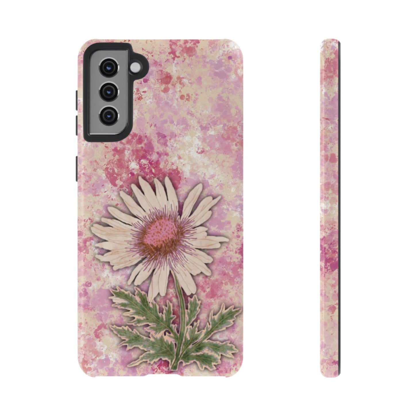 Daisy Phone Case Pink