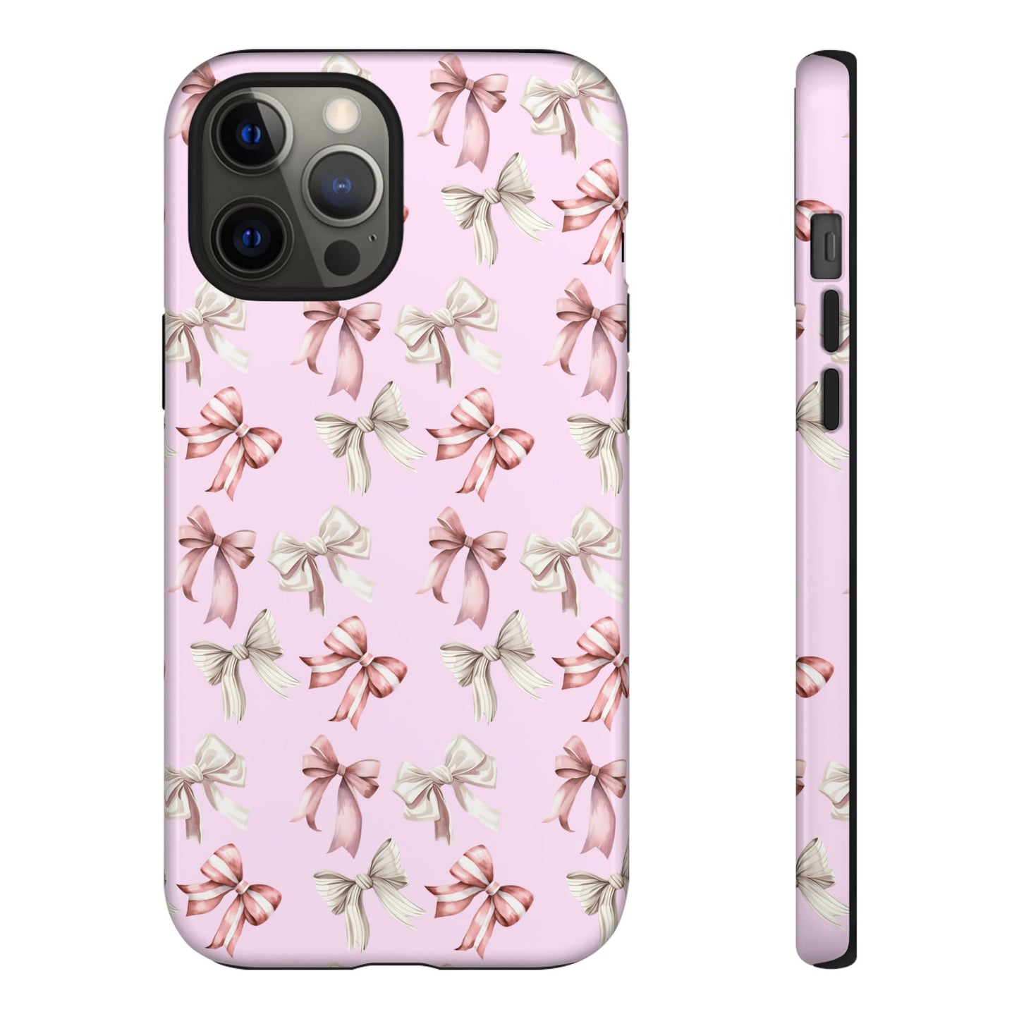 Bow Phone Case Pale Pink