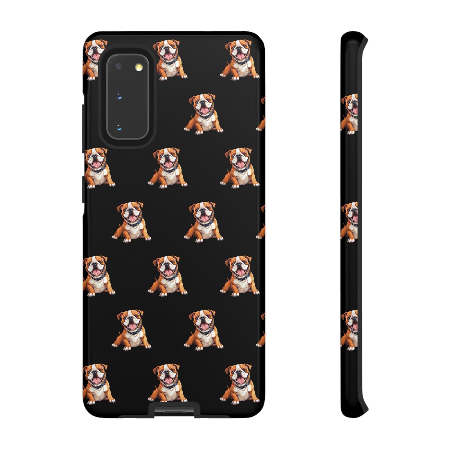 Bulldog Phone Case Black