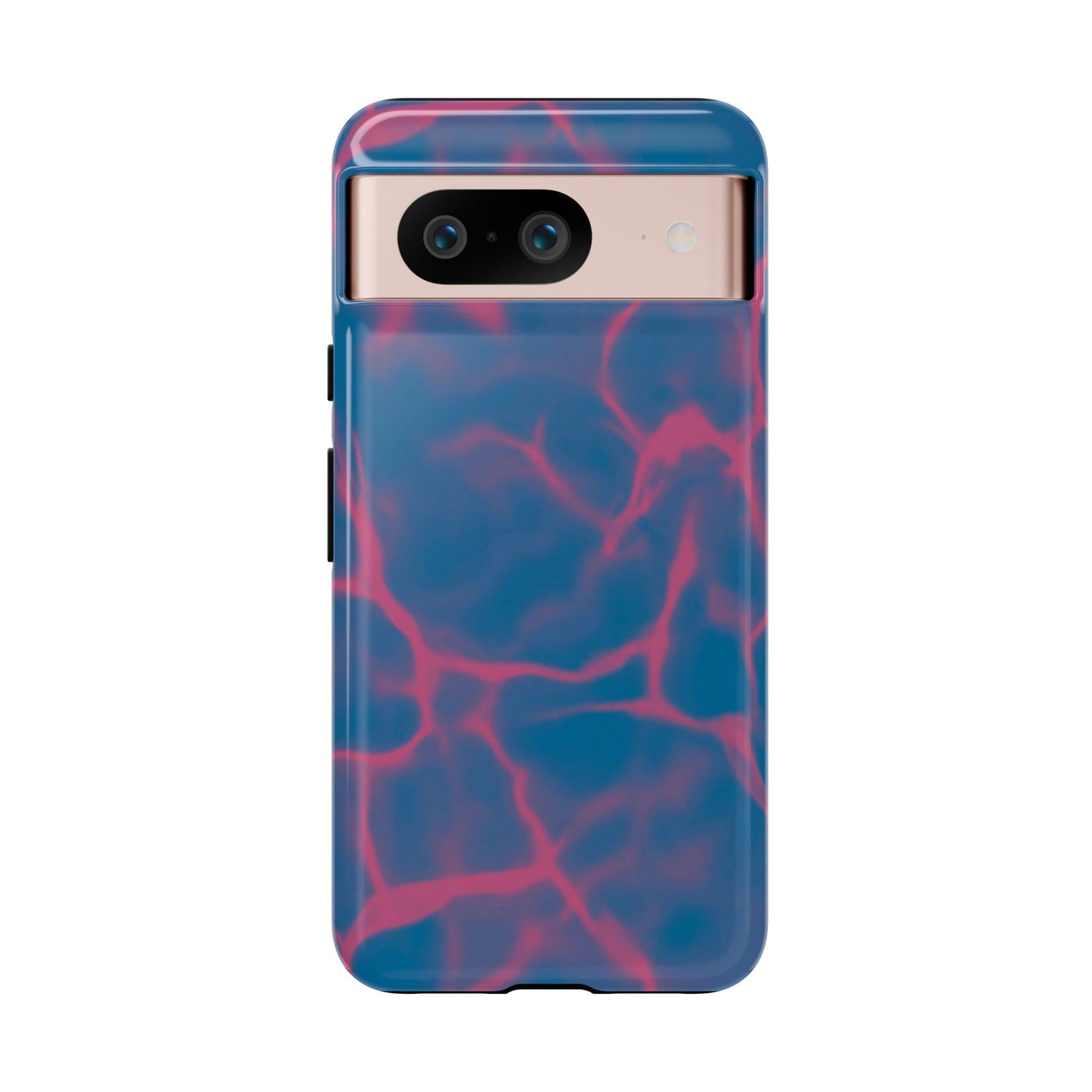 Marble Phone Case Blue Pink