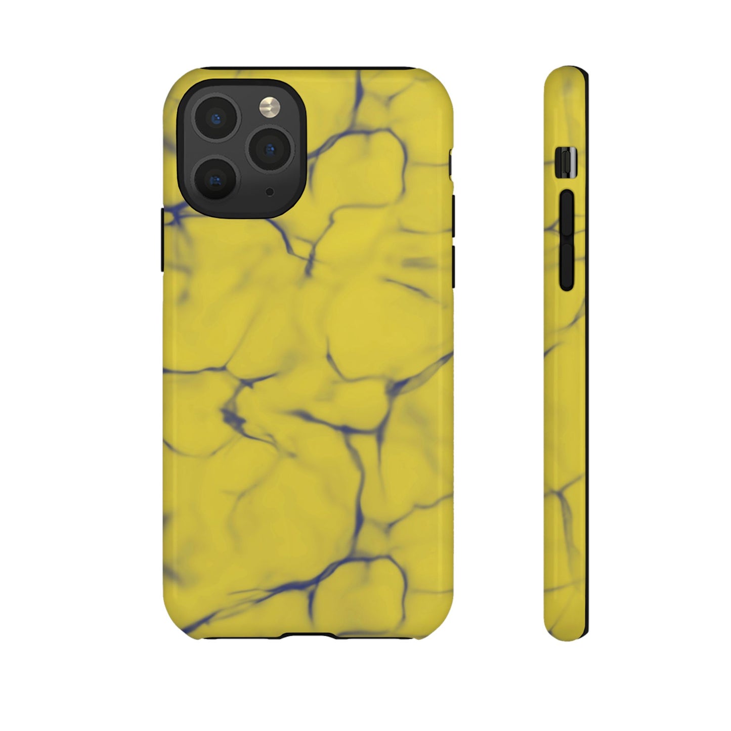 Marble Phone Case Yellow