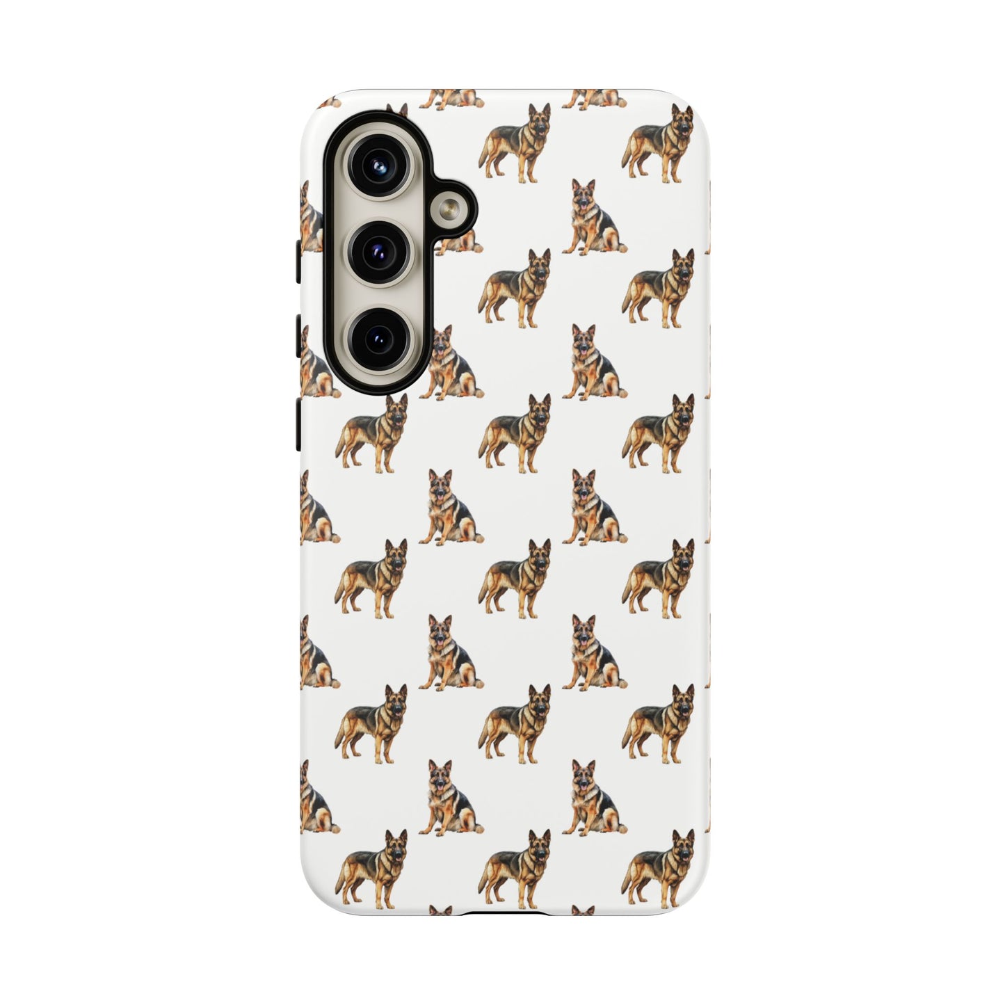 German Shepherd Phone Case White