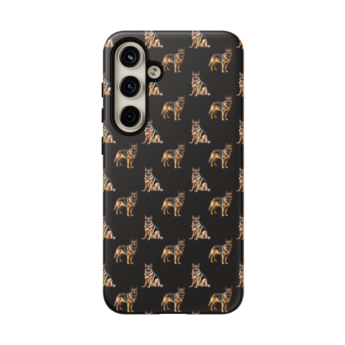 German Shepherd Phone Case Black