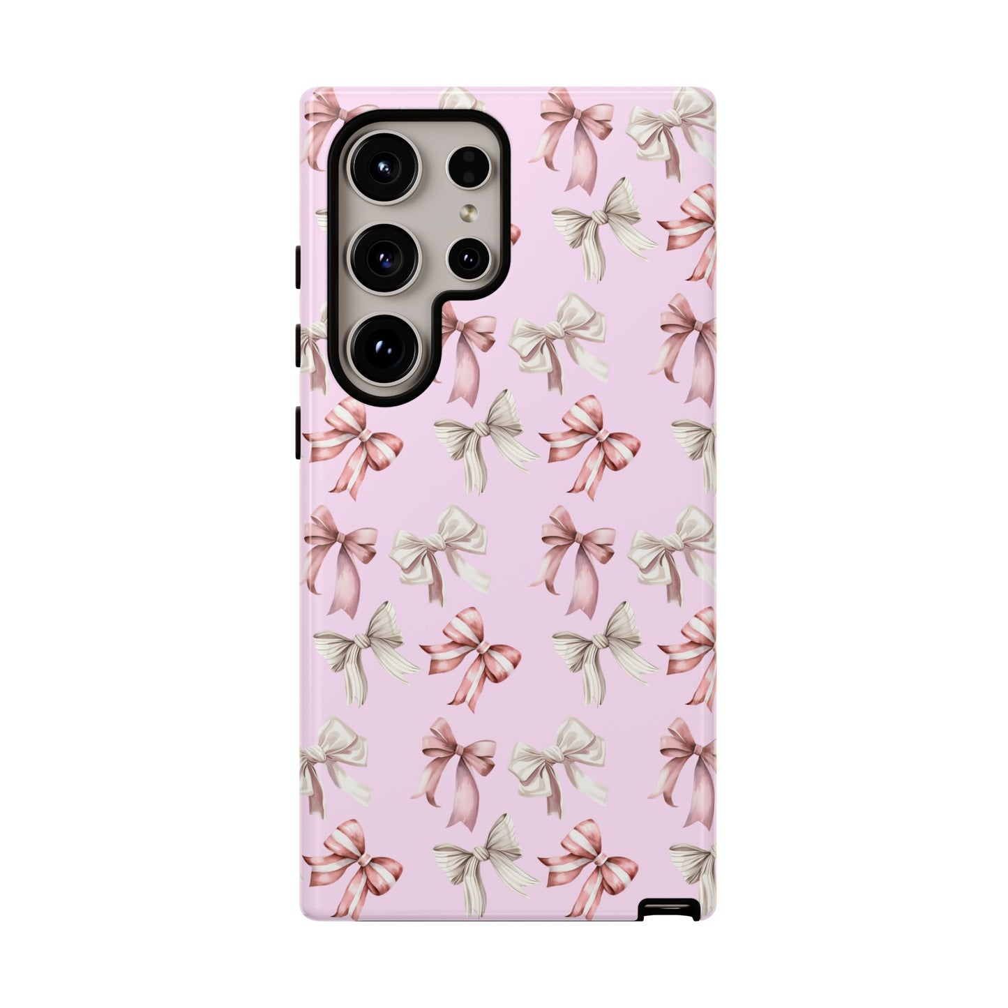 Bow Phone Case Pale Pink