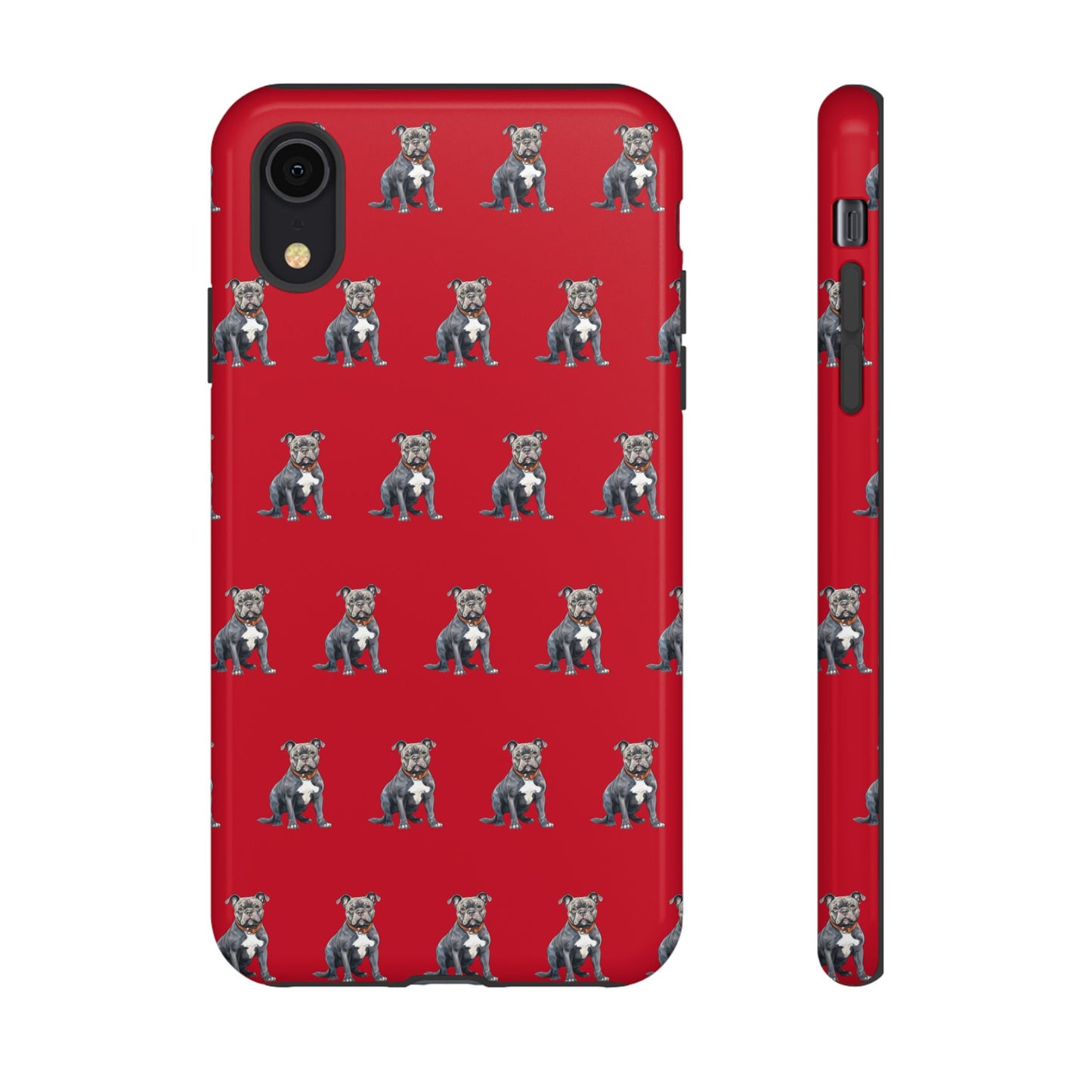 Pitbull Phone Case Red