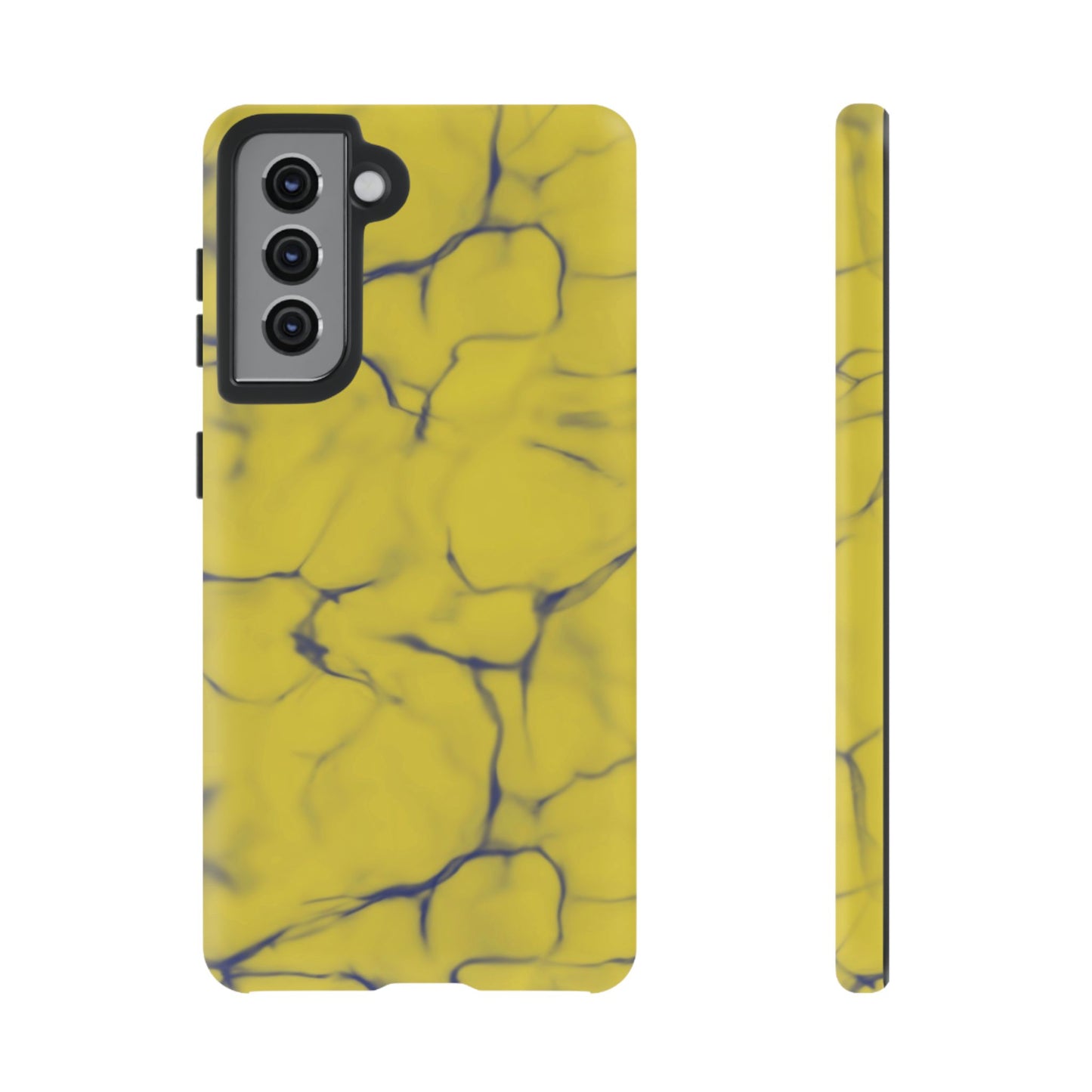 Marble Phone Case Yellow