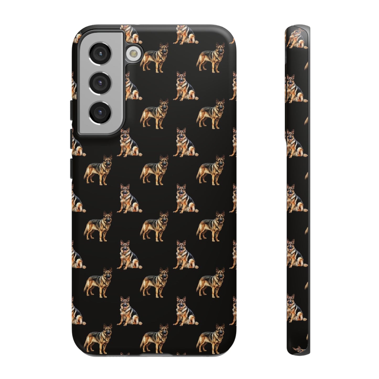 German Shepherd Phone Case Black