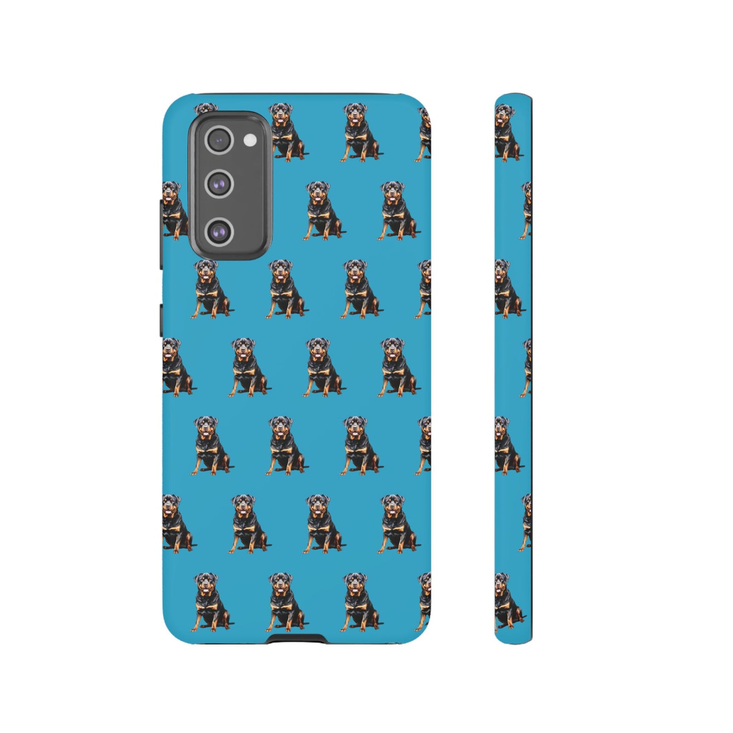 Rottweiler Phone Case Turquoise