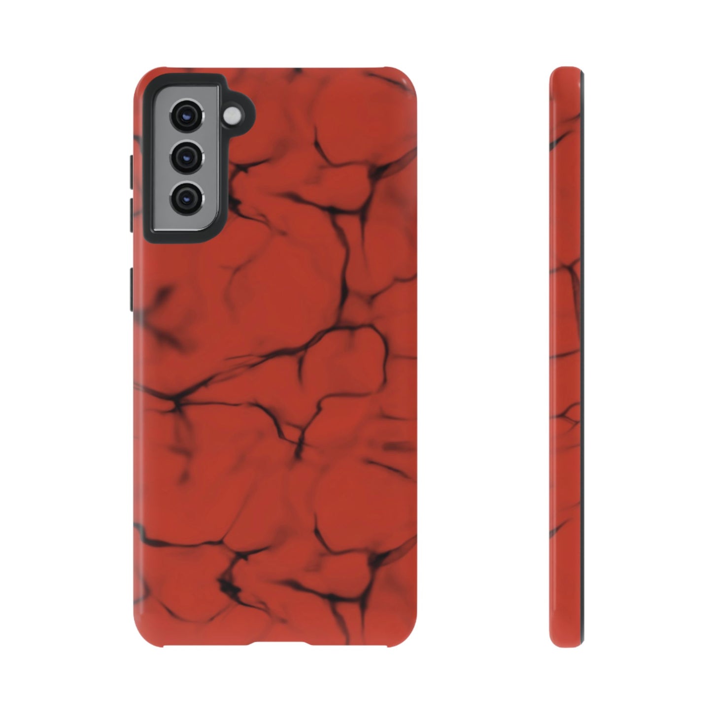 Marble Phone Case Red