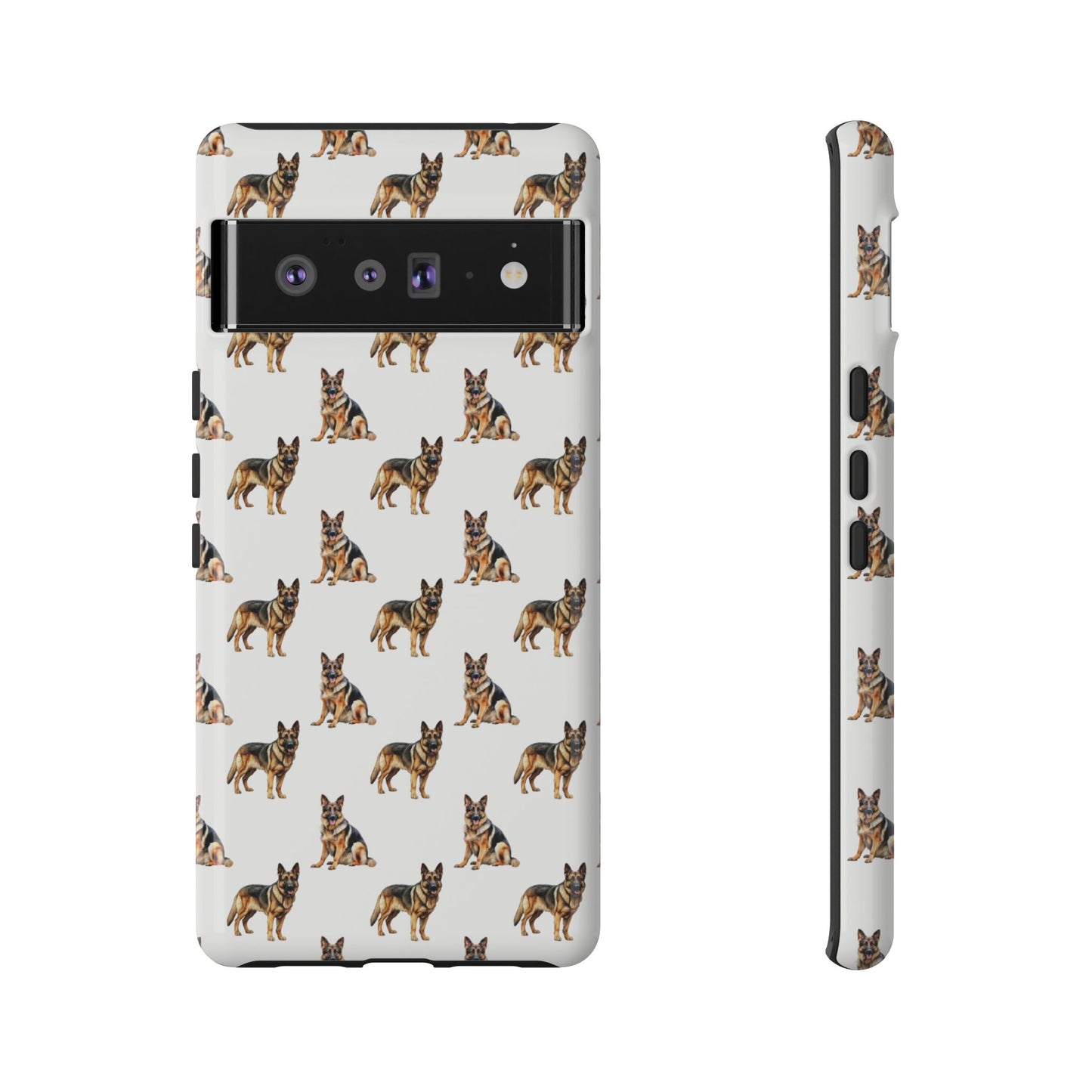 German Shepherd Phone Case White