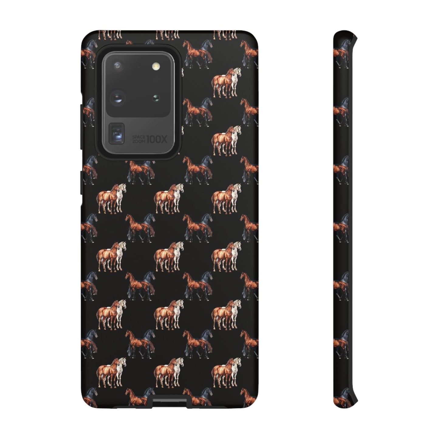 Horse Phone Case Black