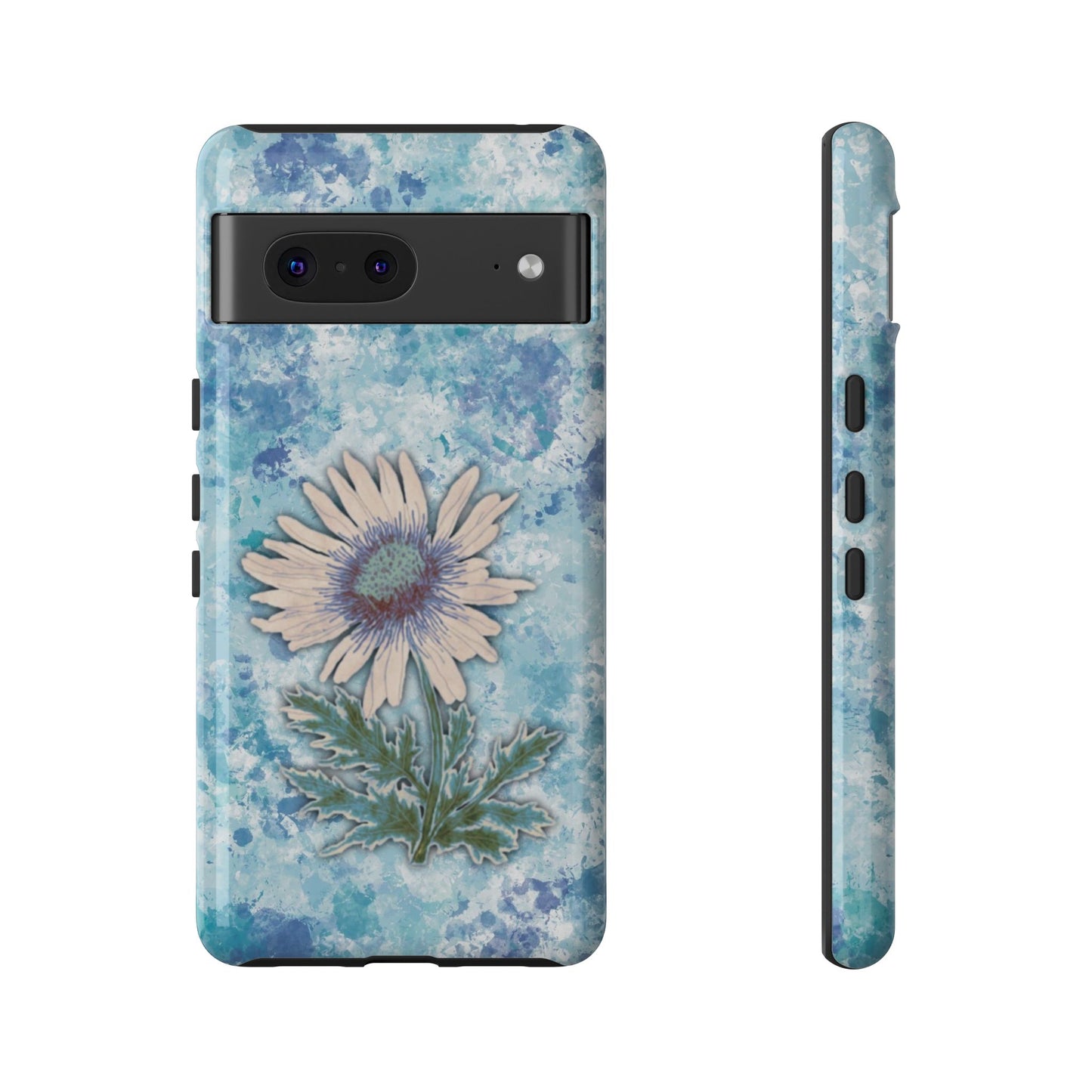 Daisy Phone Case Blue