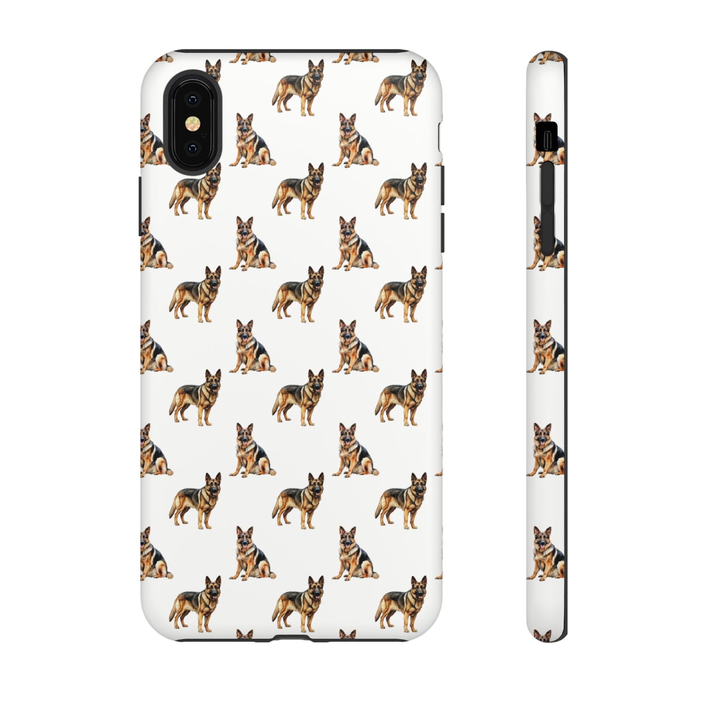 German Shepherd Phone Case White