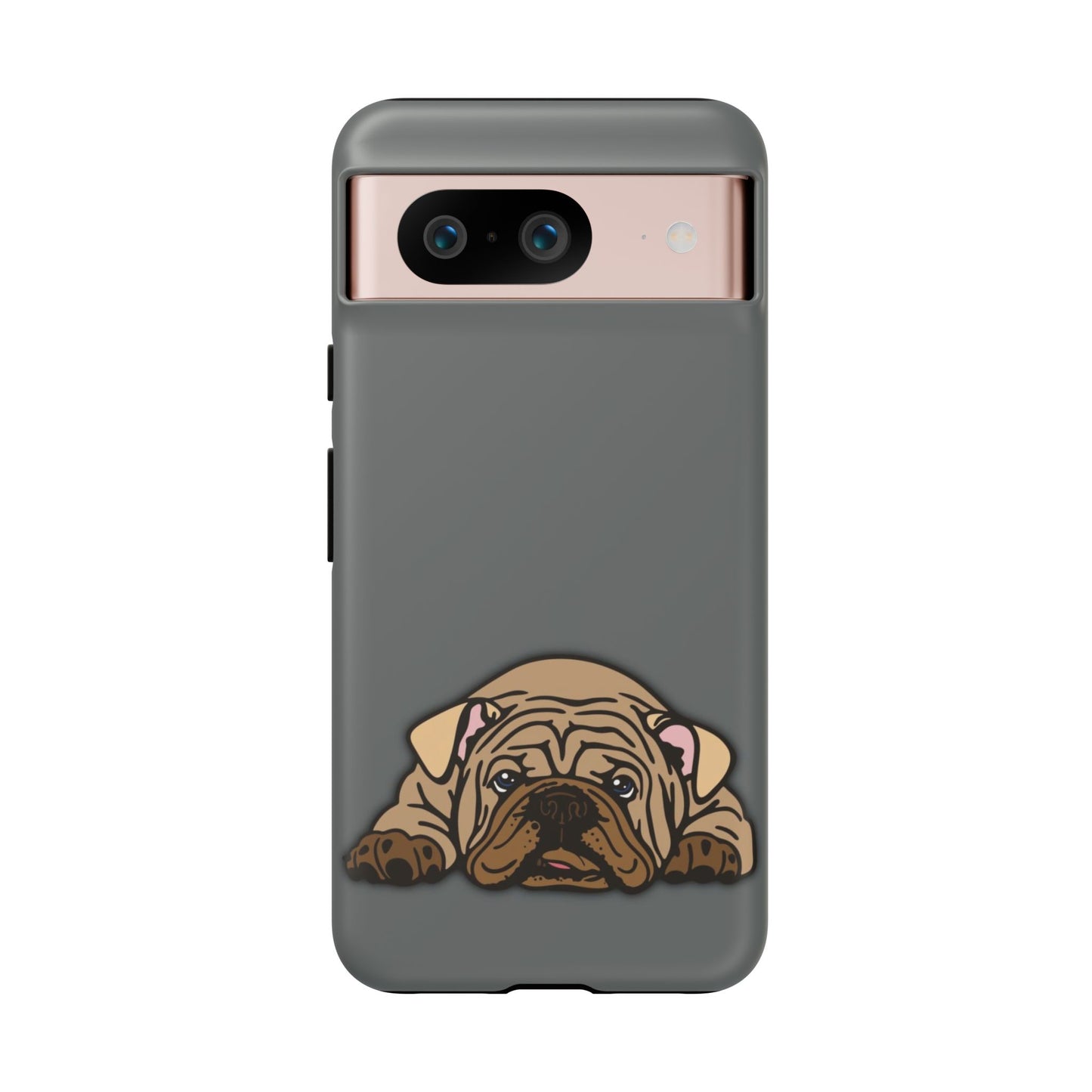 Bulldog Phone Case Gray