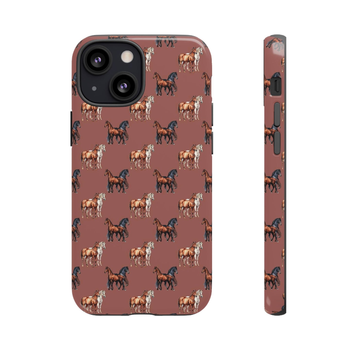 Horse Phone Case Brown