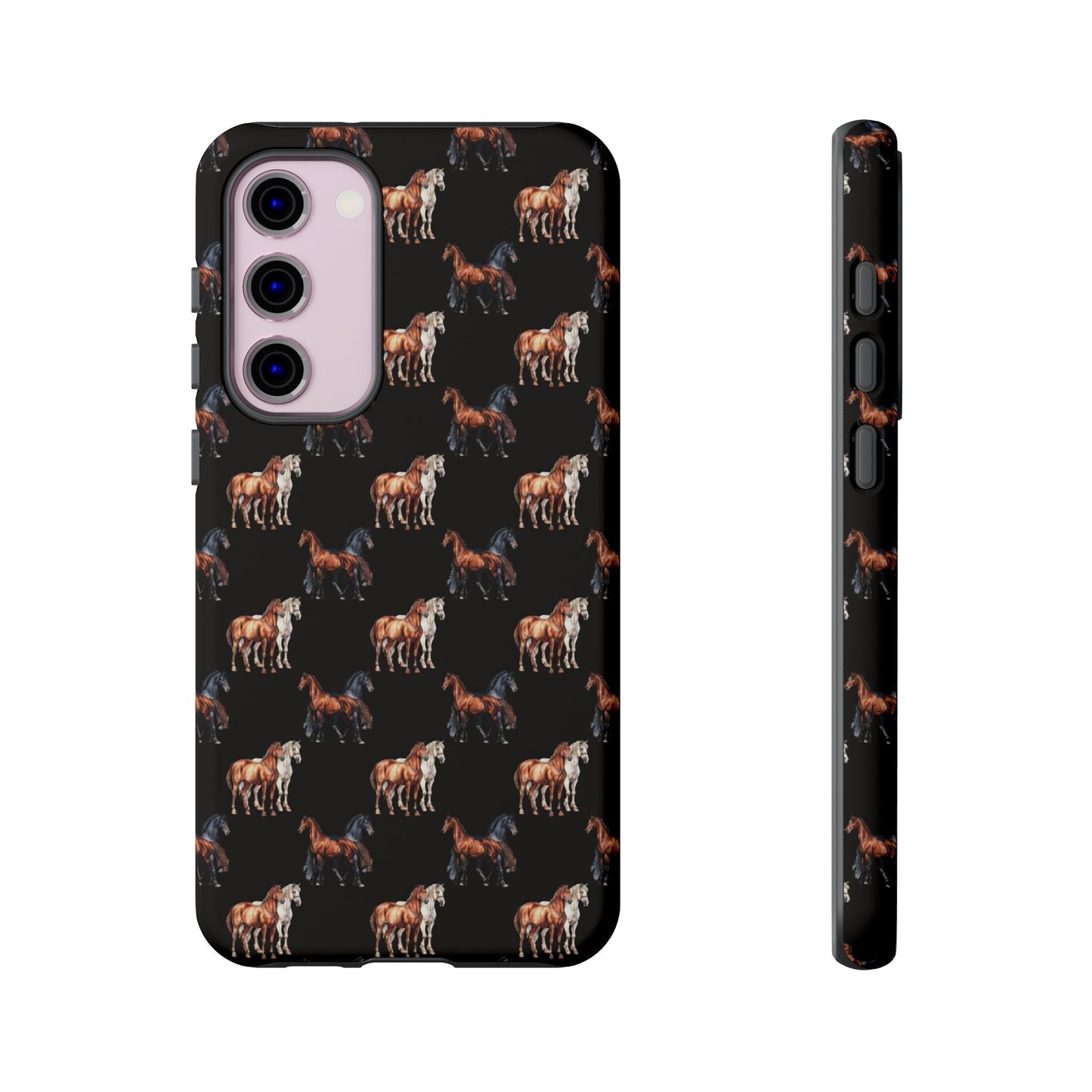 Horse Phone Case Black