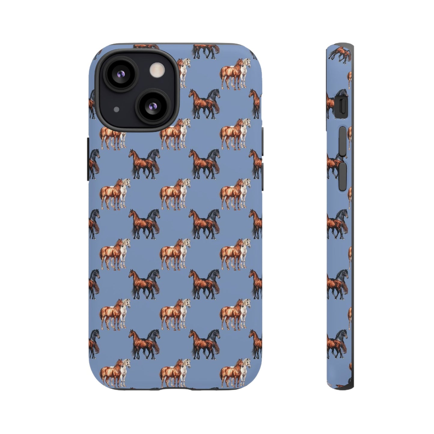 Horse Phone Case Blue