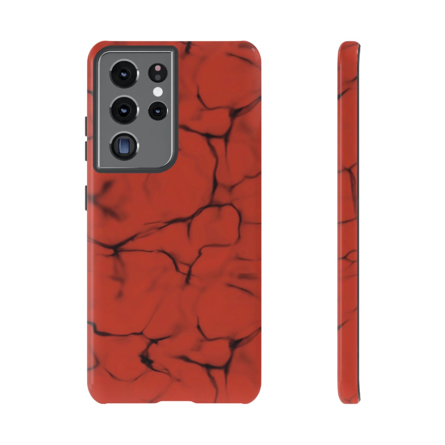 Marble Phone Case Red