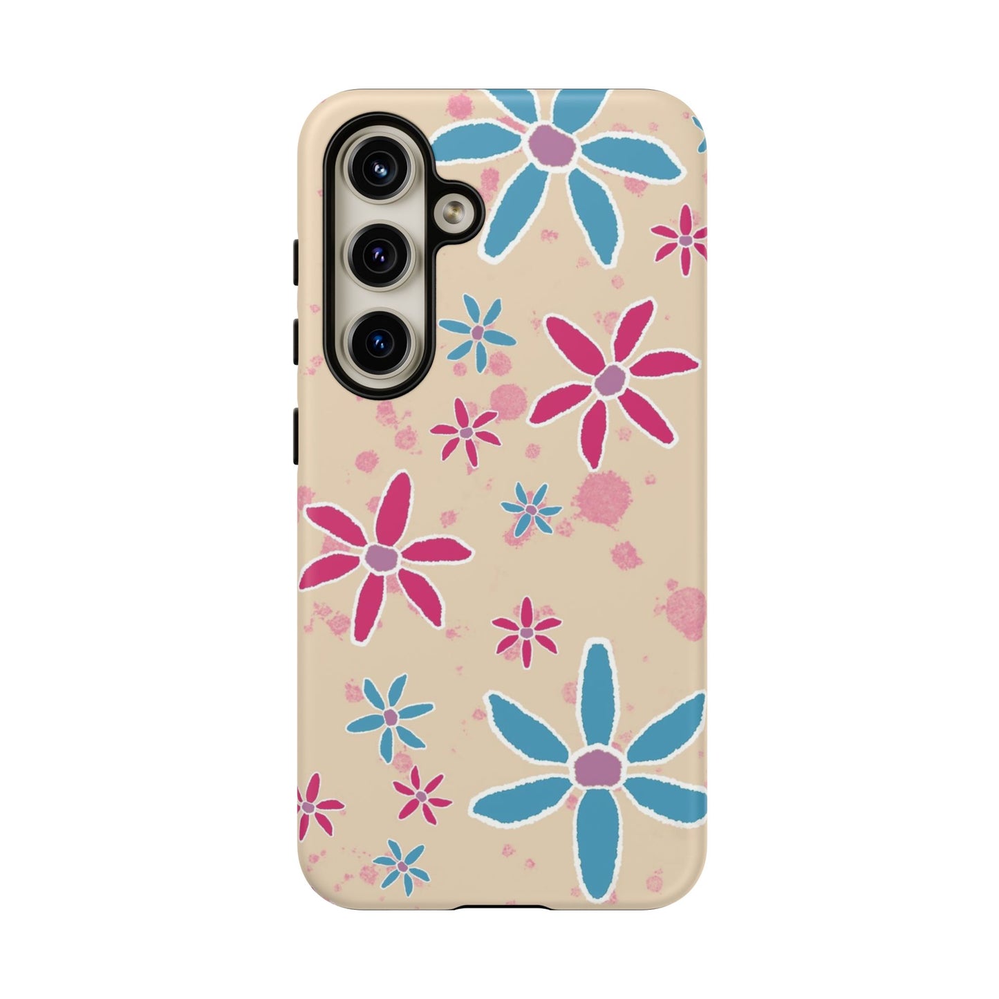 Flower Phone Case Cream