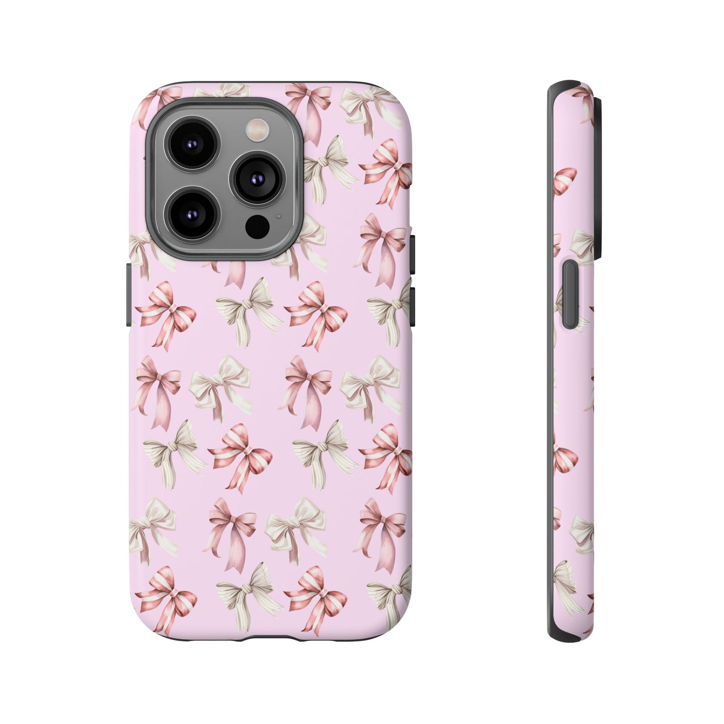 Bow Phone Case Pale Pink