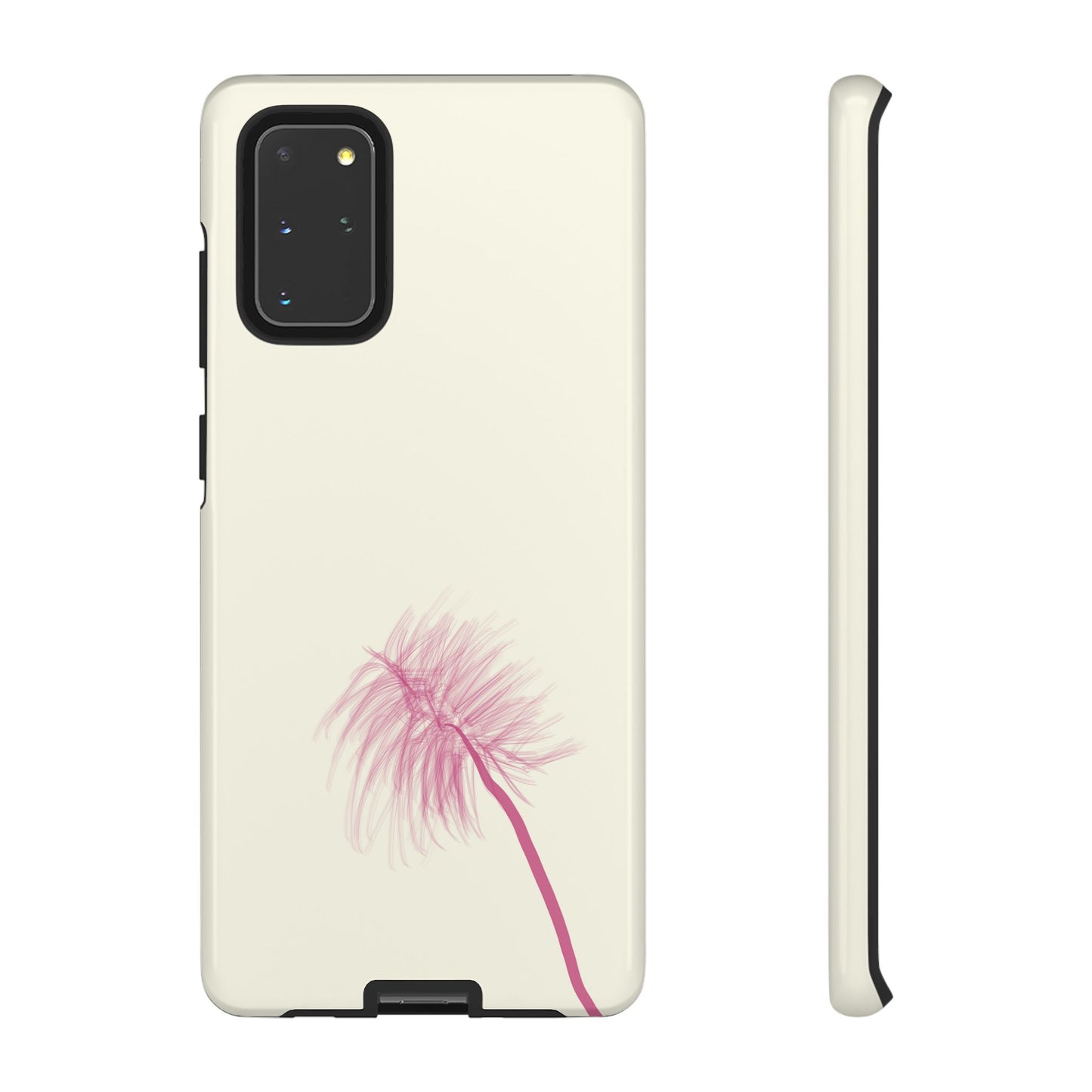 Dandelion Blowball Phone Case Cream