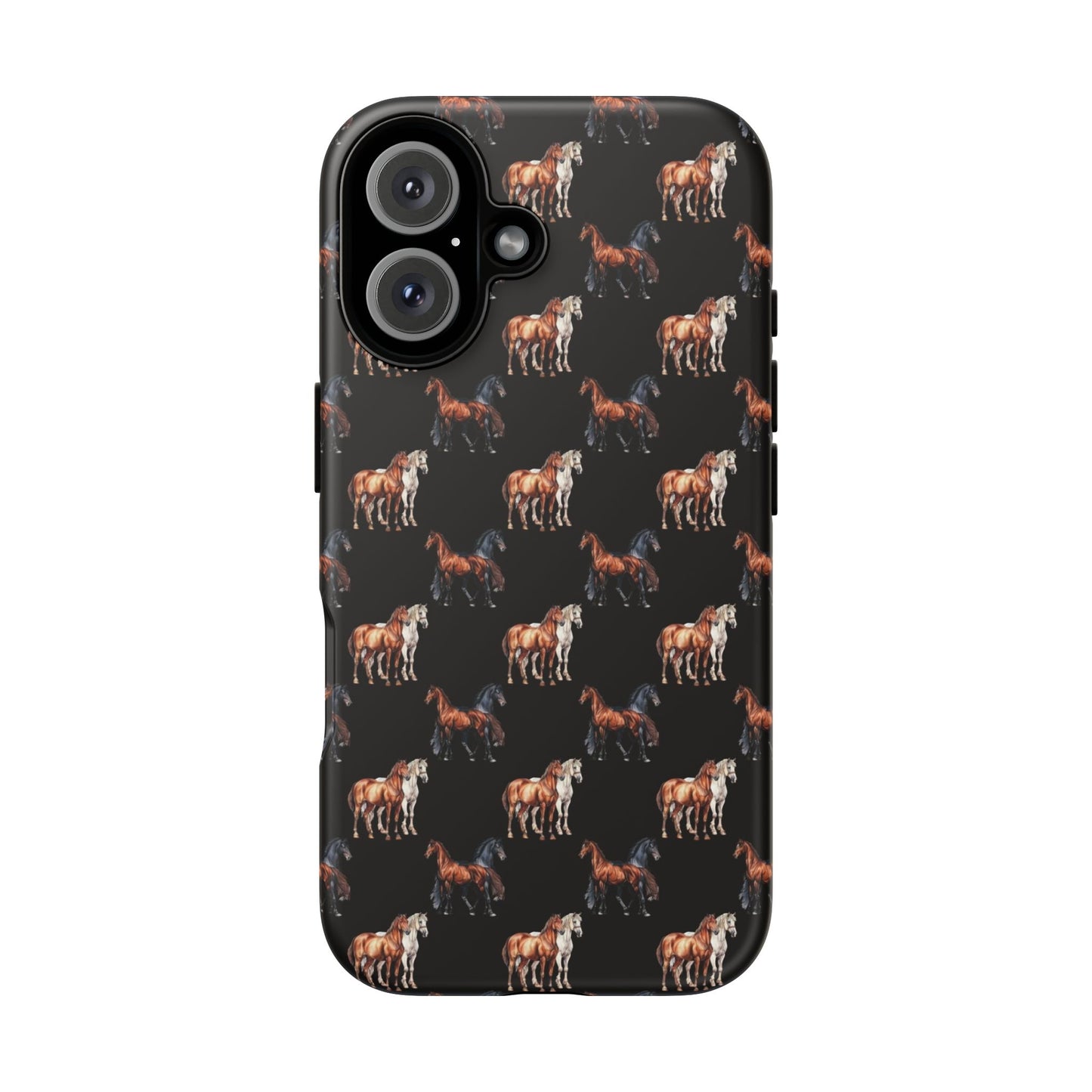 Horse Phone Case Black