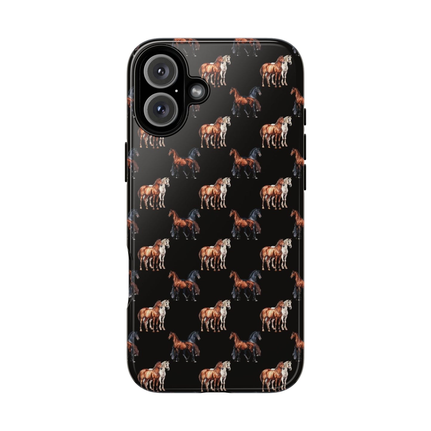 Horse Phone Case Black