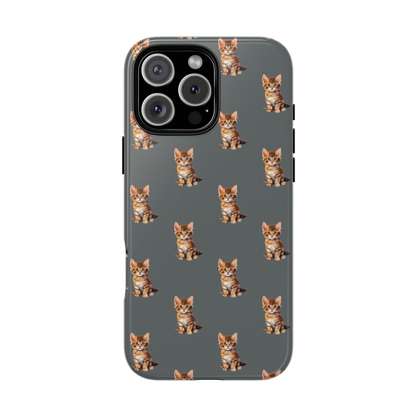 Cat Phone Case Gray