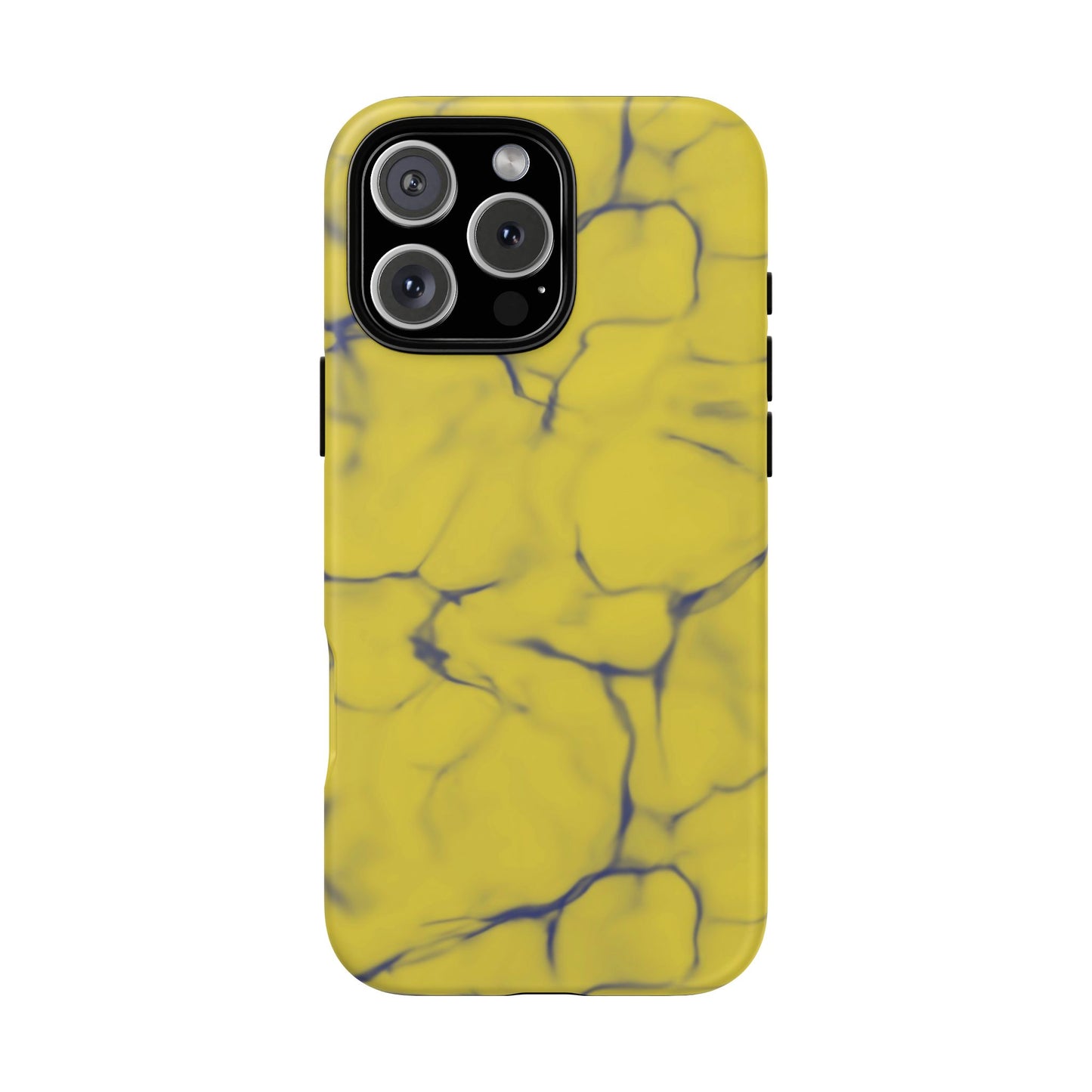 Marble Phone Case Yellow