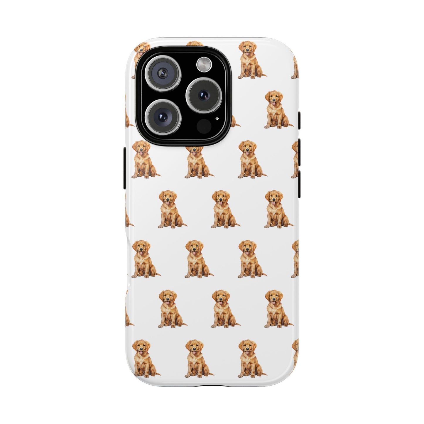 Golden Retriever Phone Case White