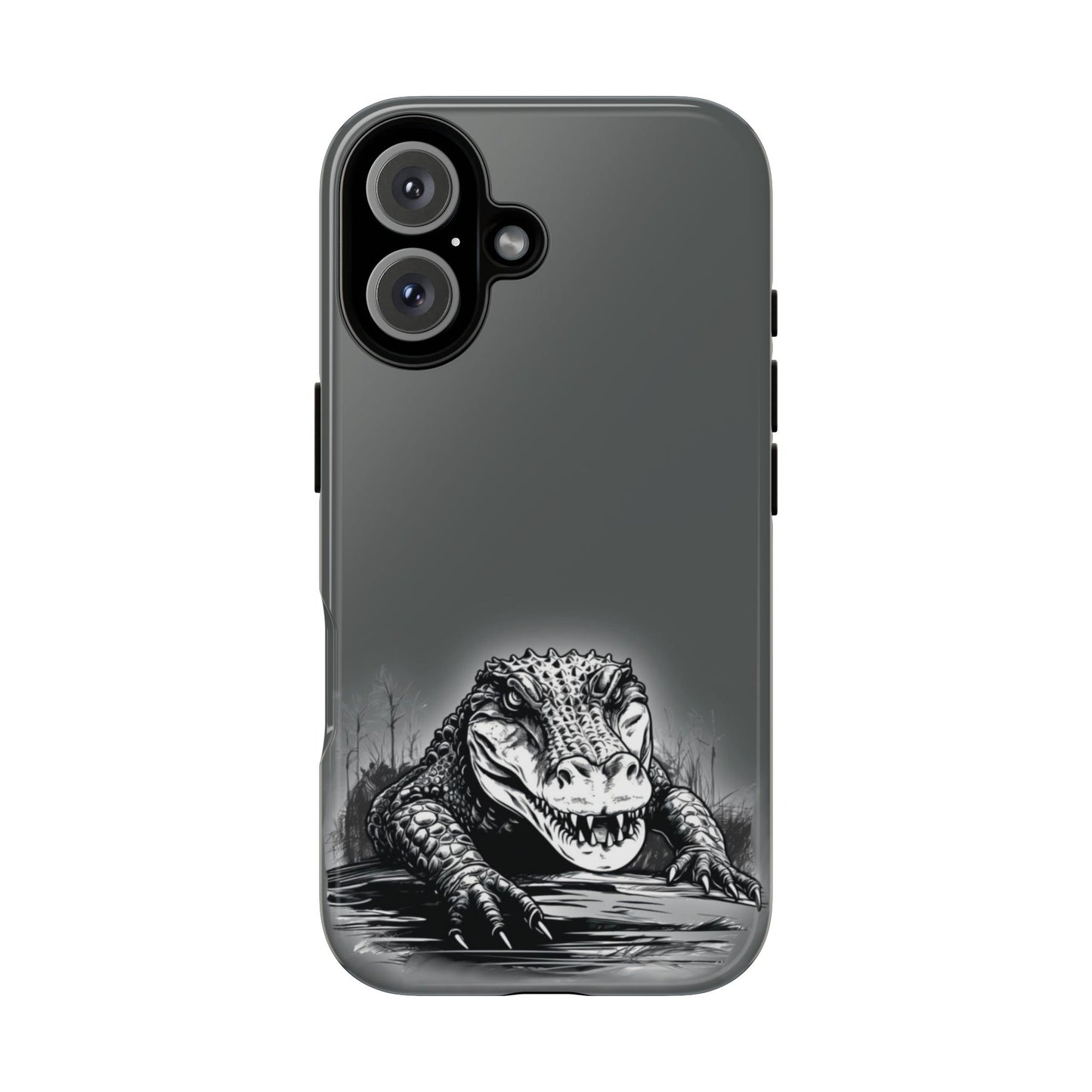 Gator Phone Case Gray