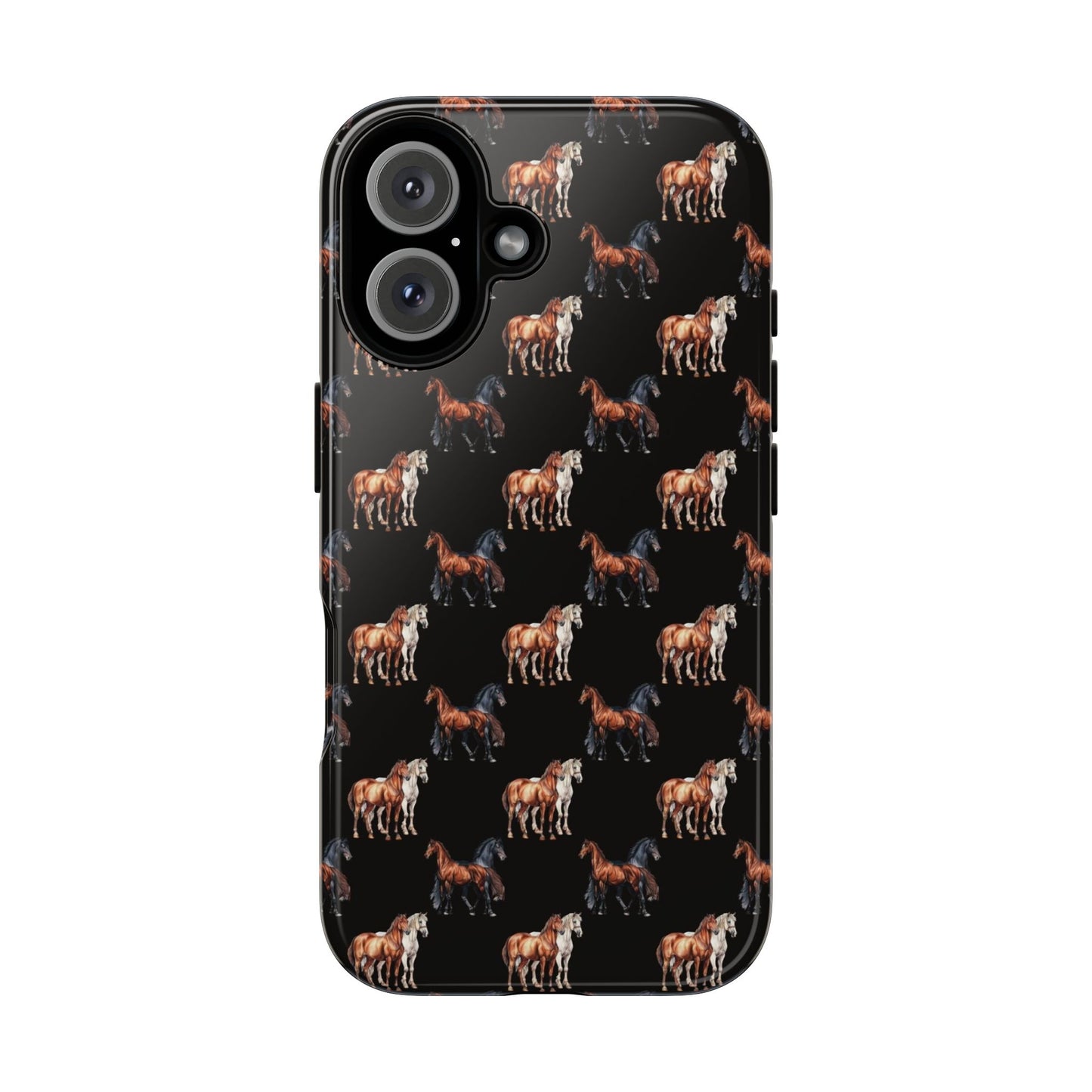 Horse Phone Case Black