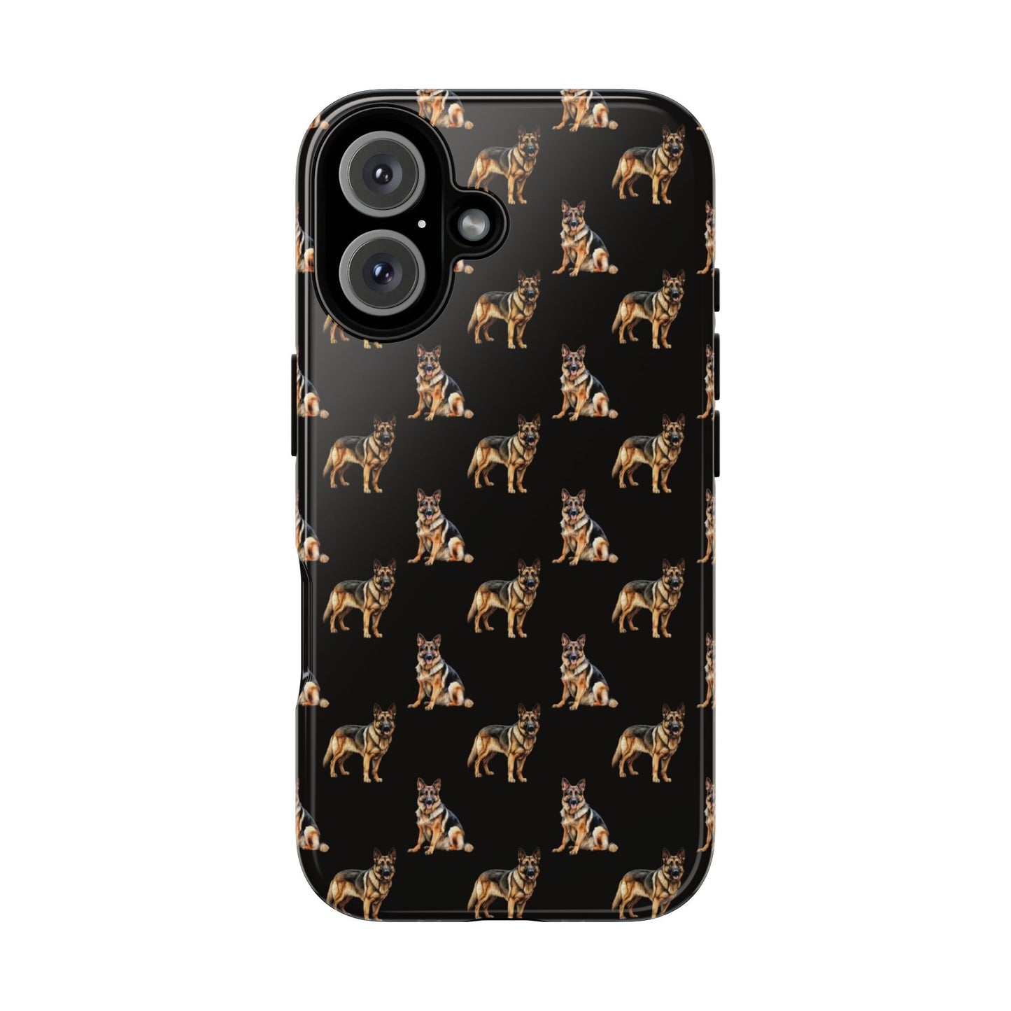 German Shepherd Phone Case Black