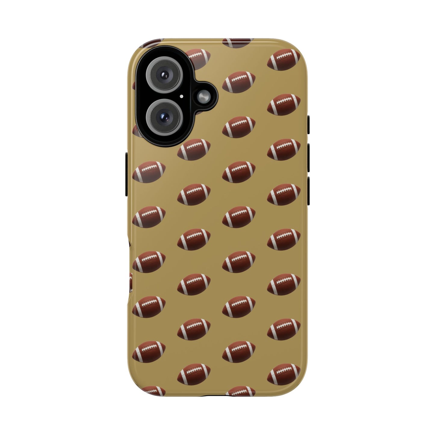 Football Phone Case Gold