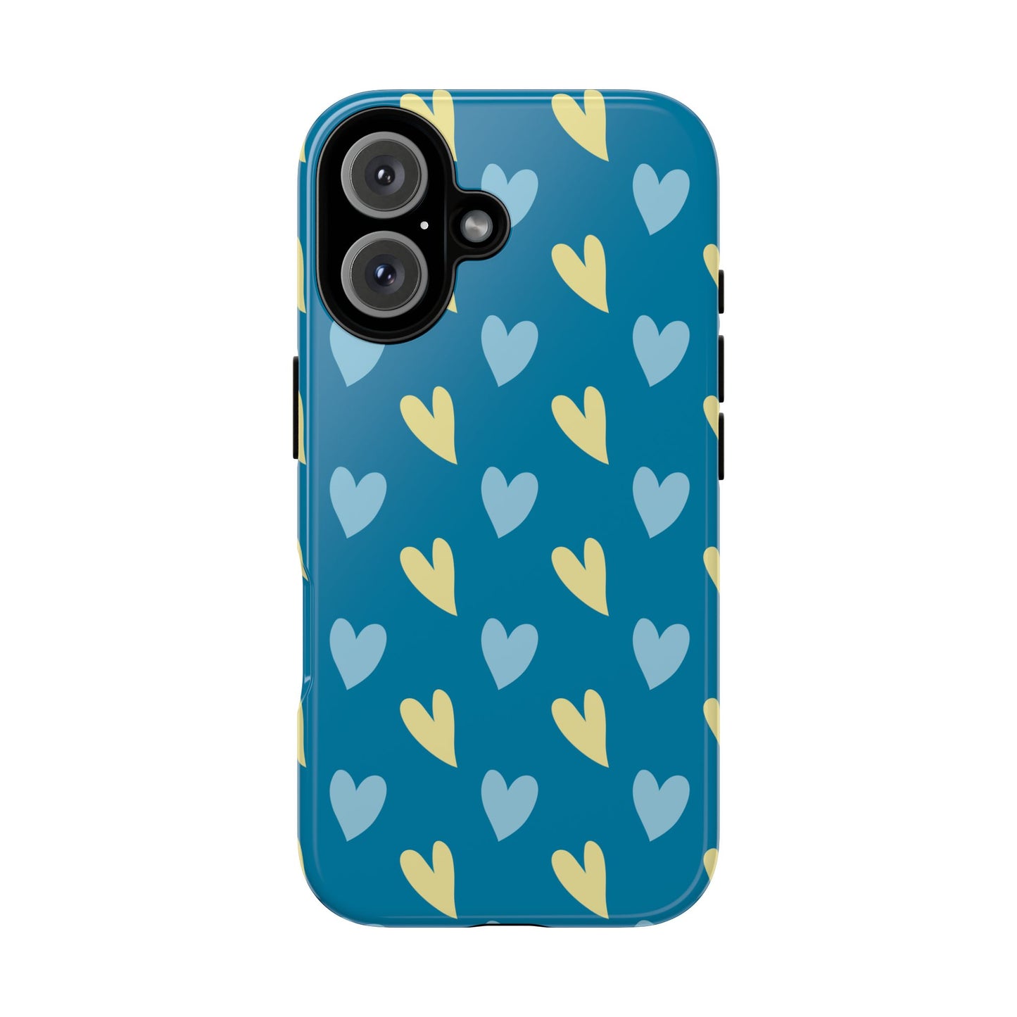 Heart Phone Case Blue