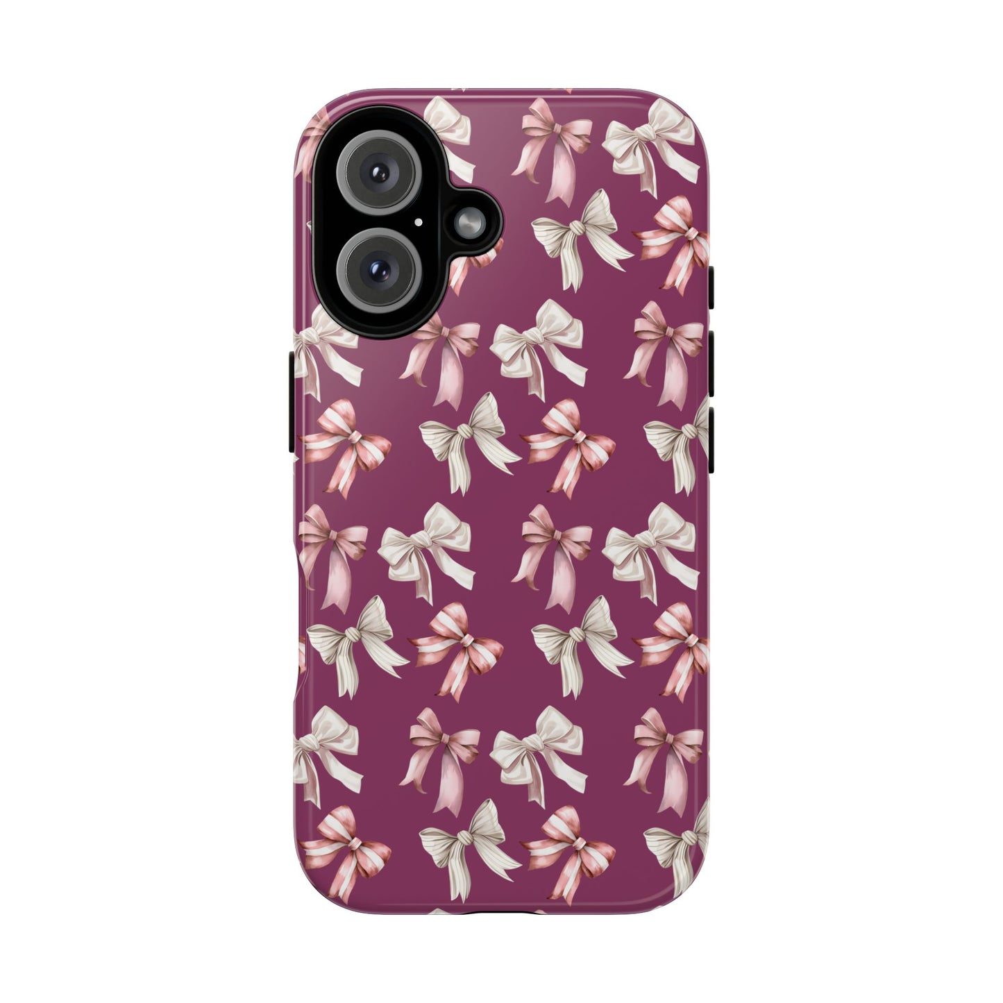 Bow Phone Case Berry