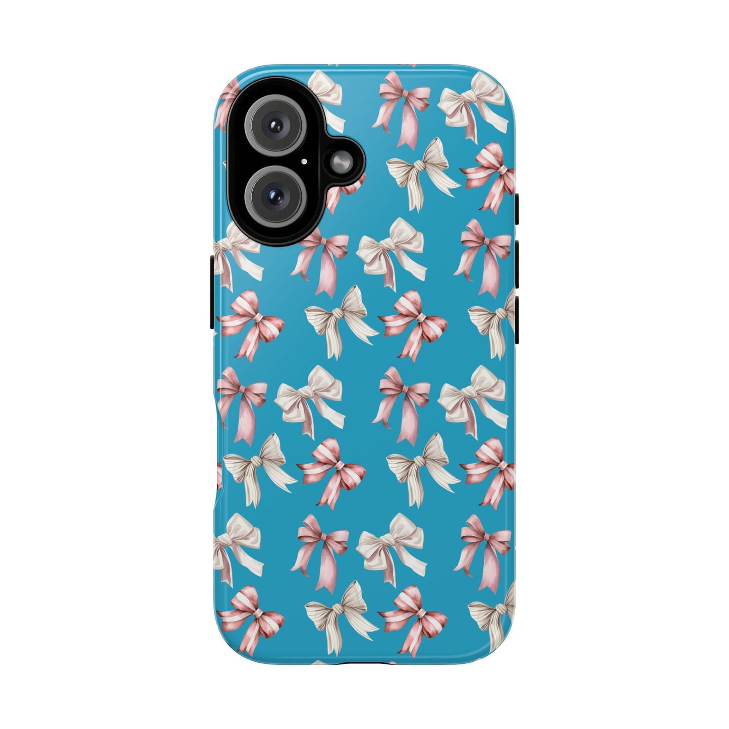 Bow Phone Case Turquoise