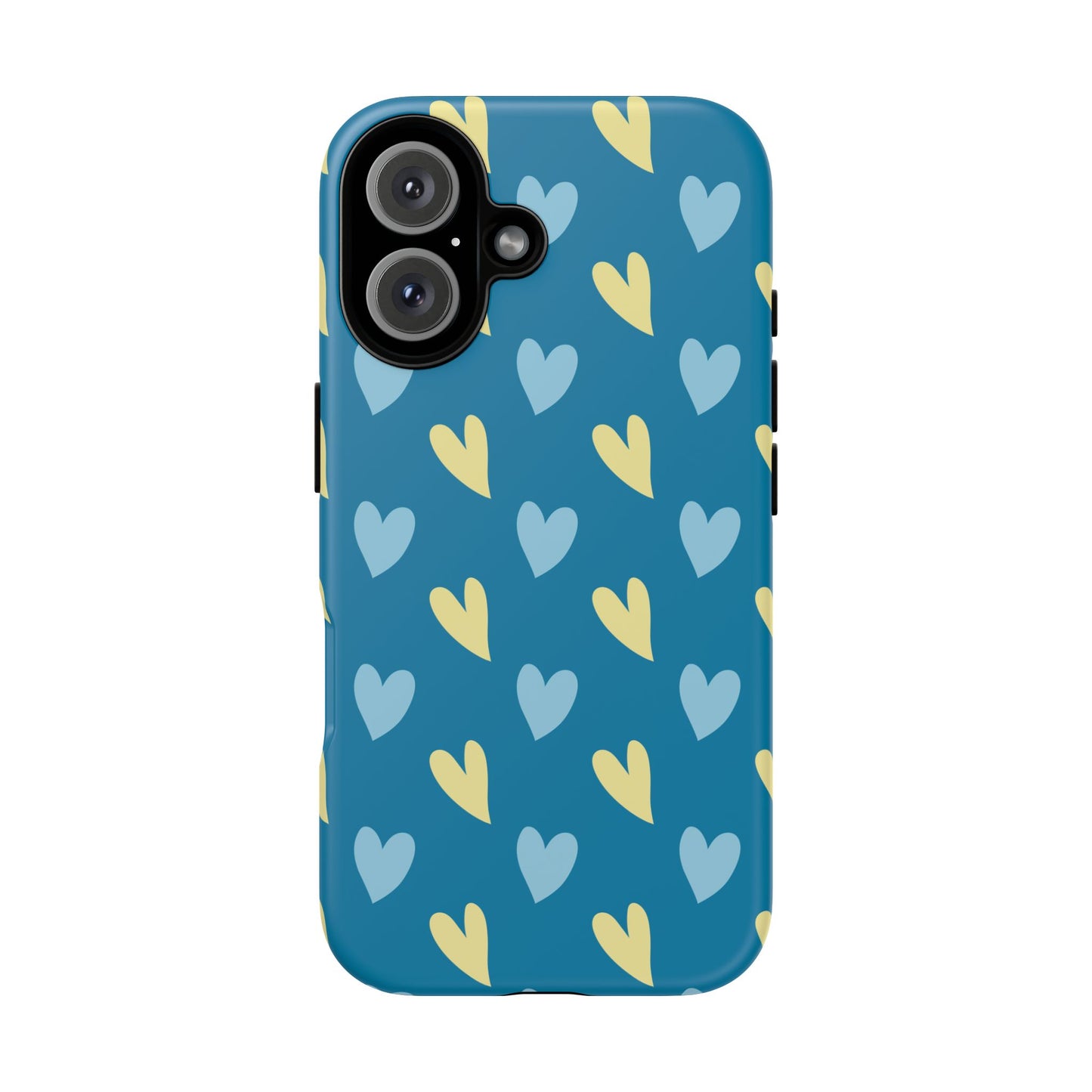 Heart Phone Case Blue