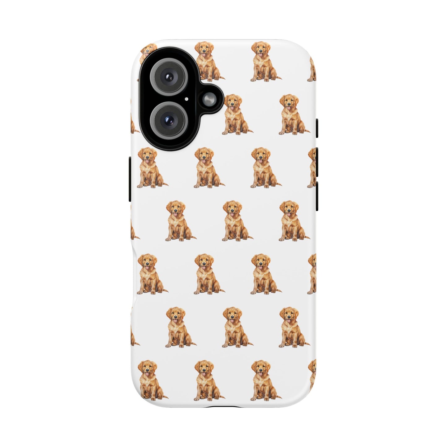 Golden Retriever Phone Case White