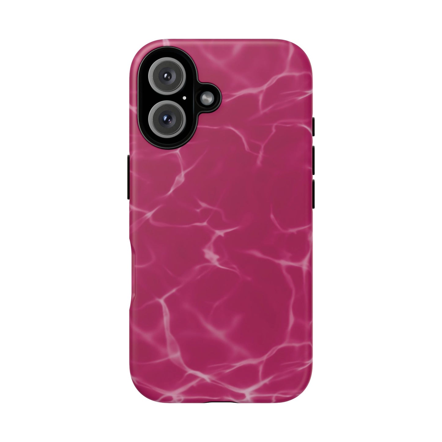 Marble Print Phone Case Berry