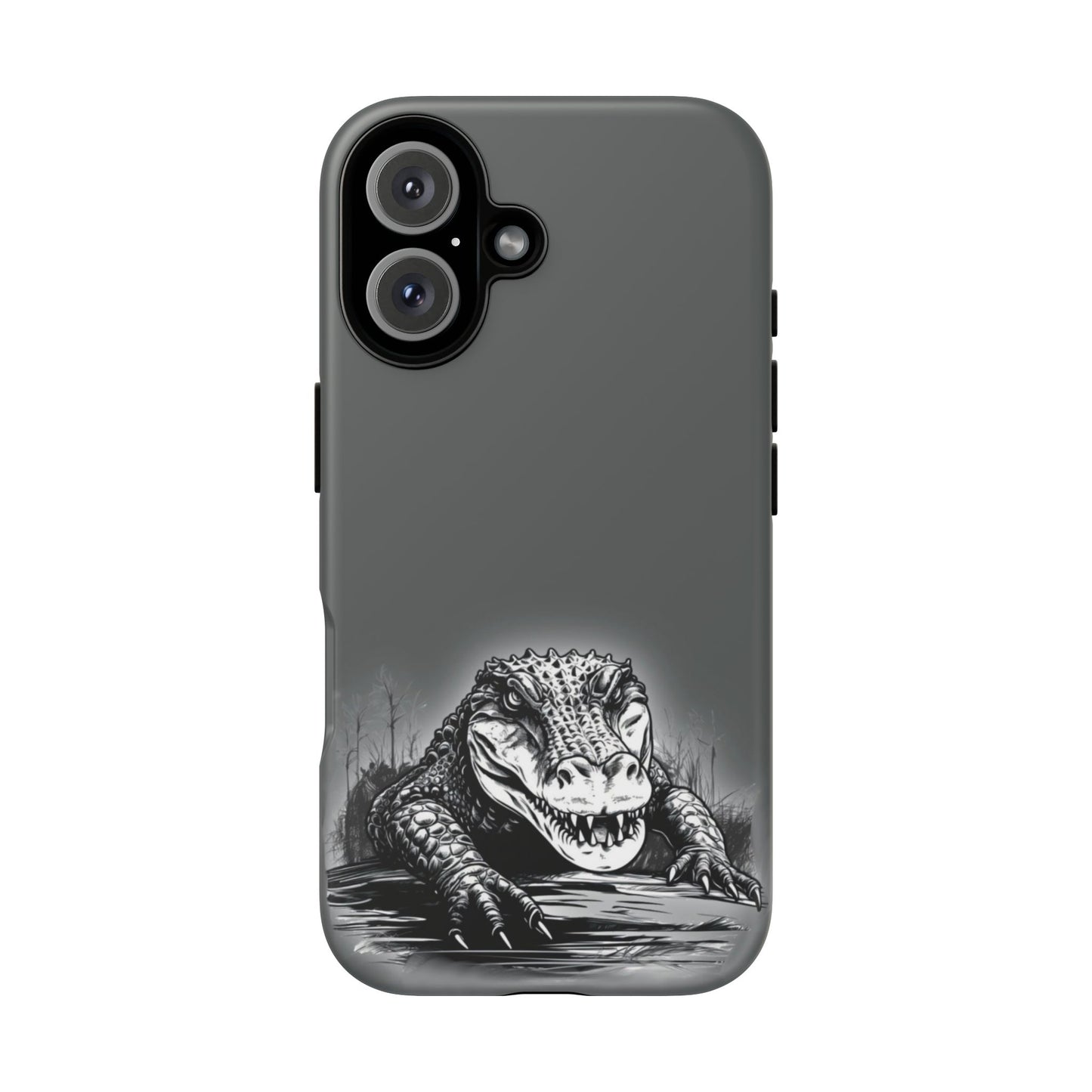 Gator Phone Case Gray